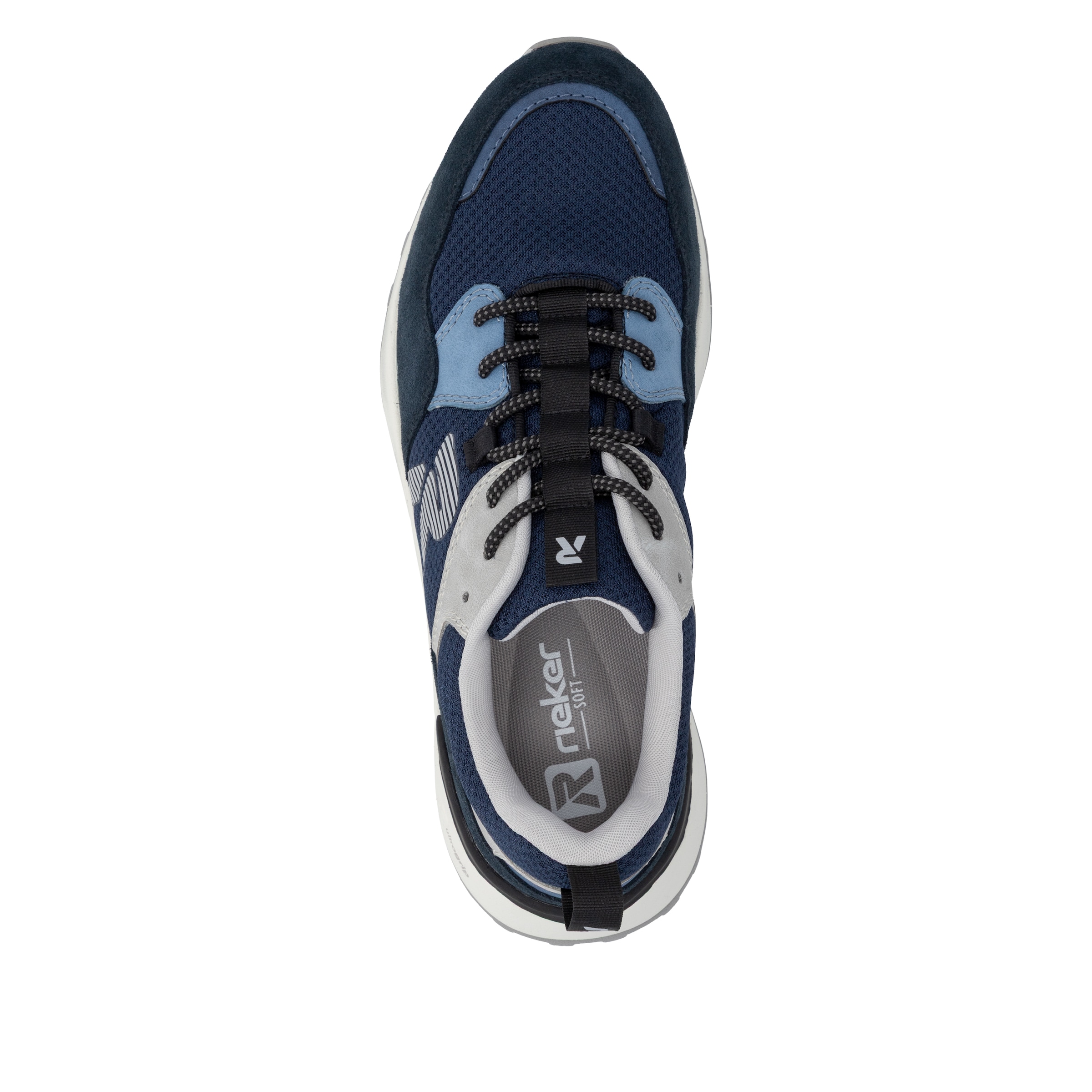 RIEKER Sport Baskets slip-on  Chaussure de sport, chaussure basse, chaussure à enfiler avec élastique