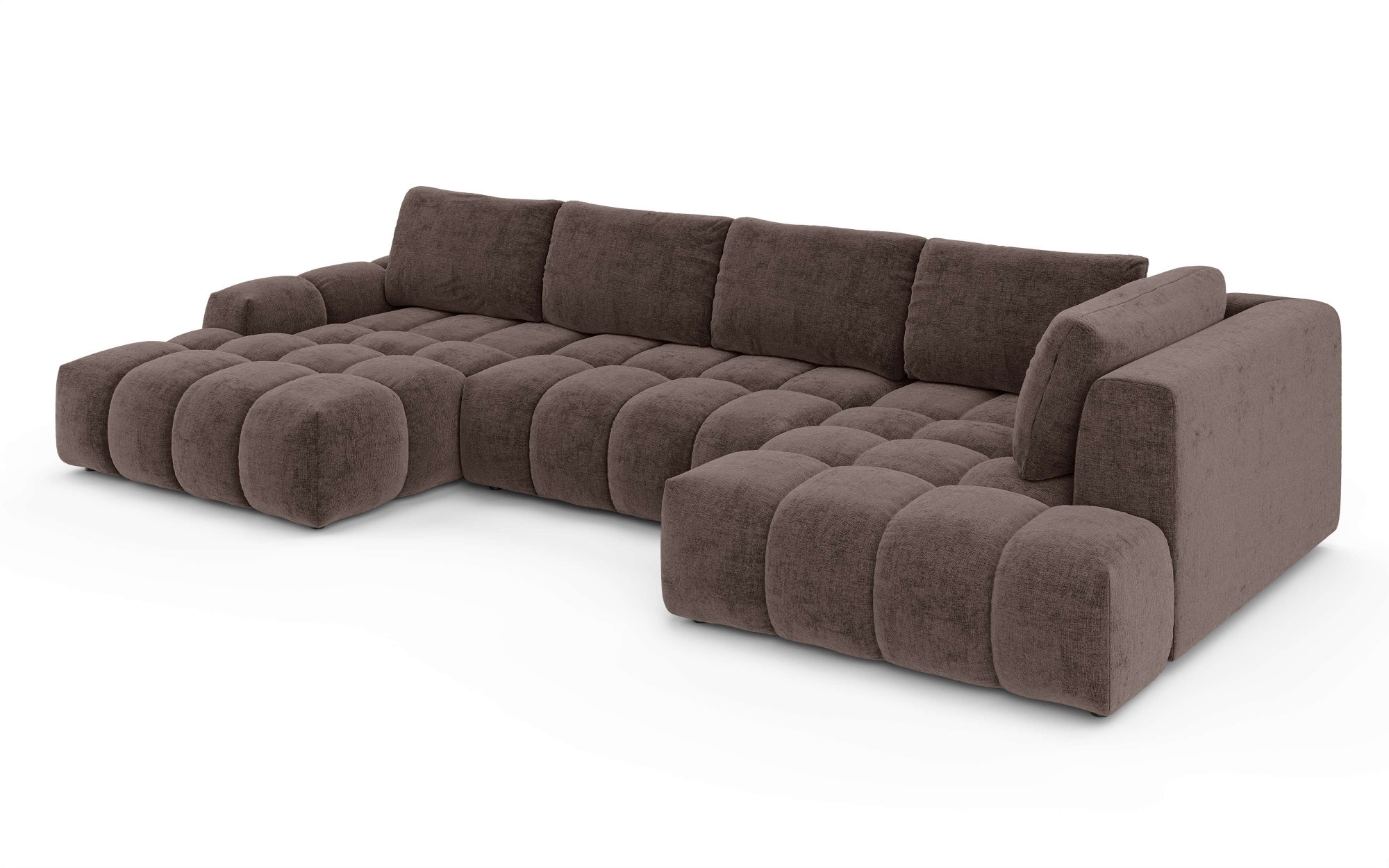 GOODproduct Wohnlandschaft »AZITA U-Form, Breite 363 cm - OTTO. Verlässliche Qualität.« wahlweise als Schlafsofa mit Bettkasten, Bubble-Optik