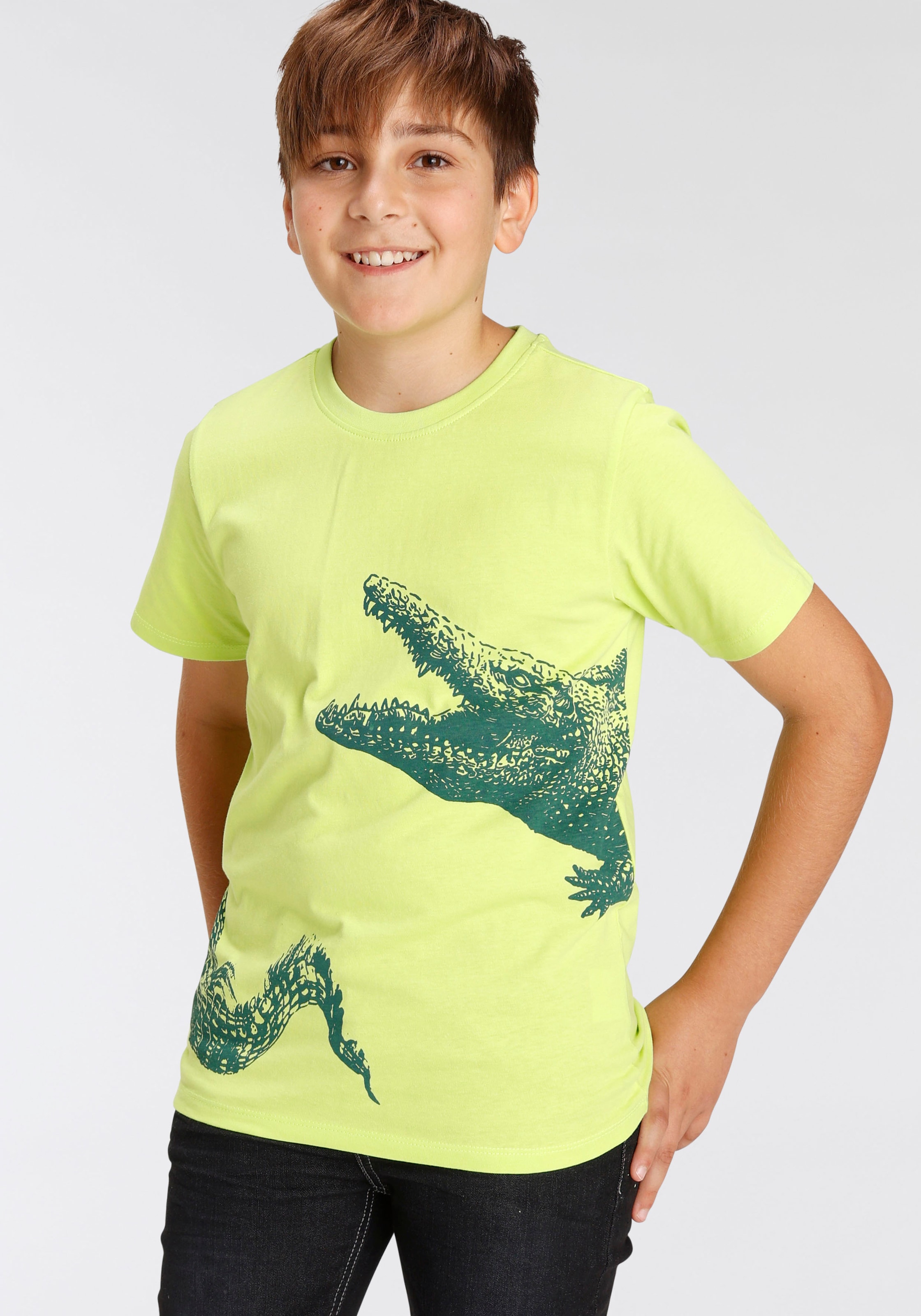 Trendige KIDSWORLD T-Shirt »KROKODIL« bestellen versandkostenfrei