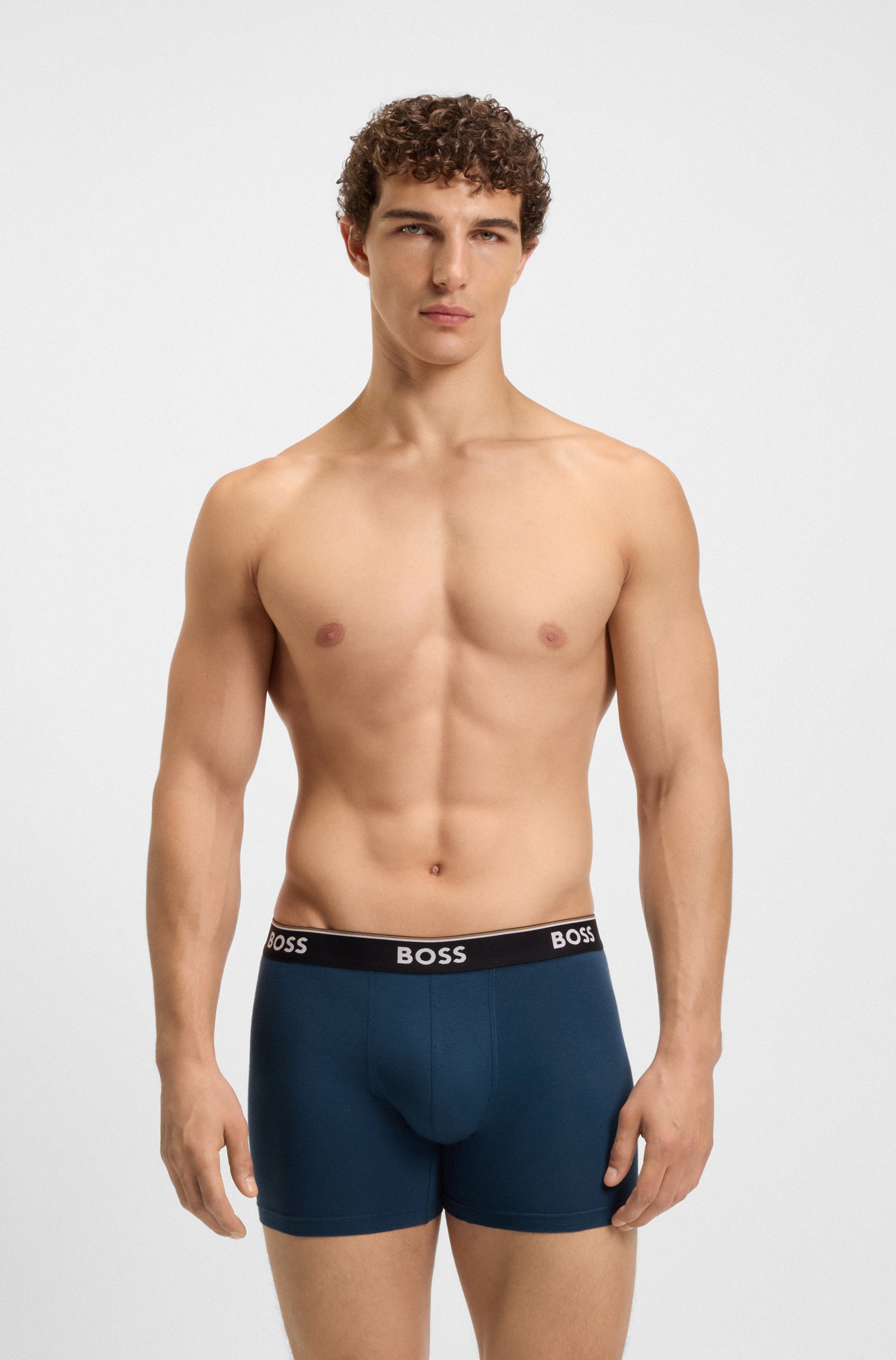 BOSS Boxershorts »BoxerBr 3P Power« 3 Stk.