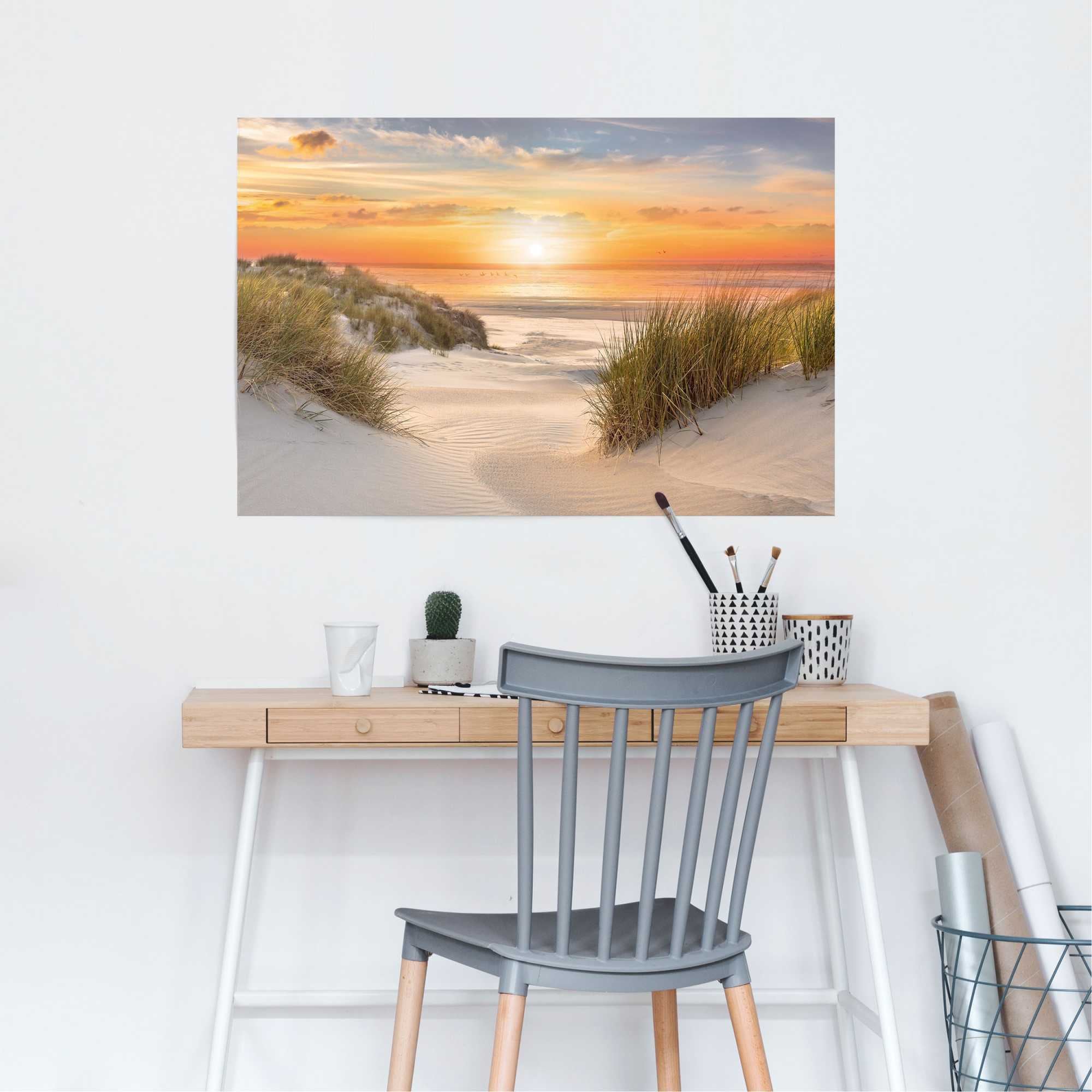 Image of Reinders Poster "Beautiful Dunes"