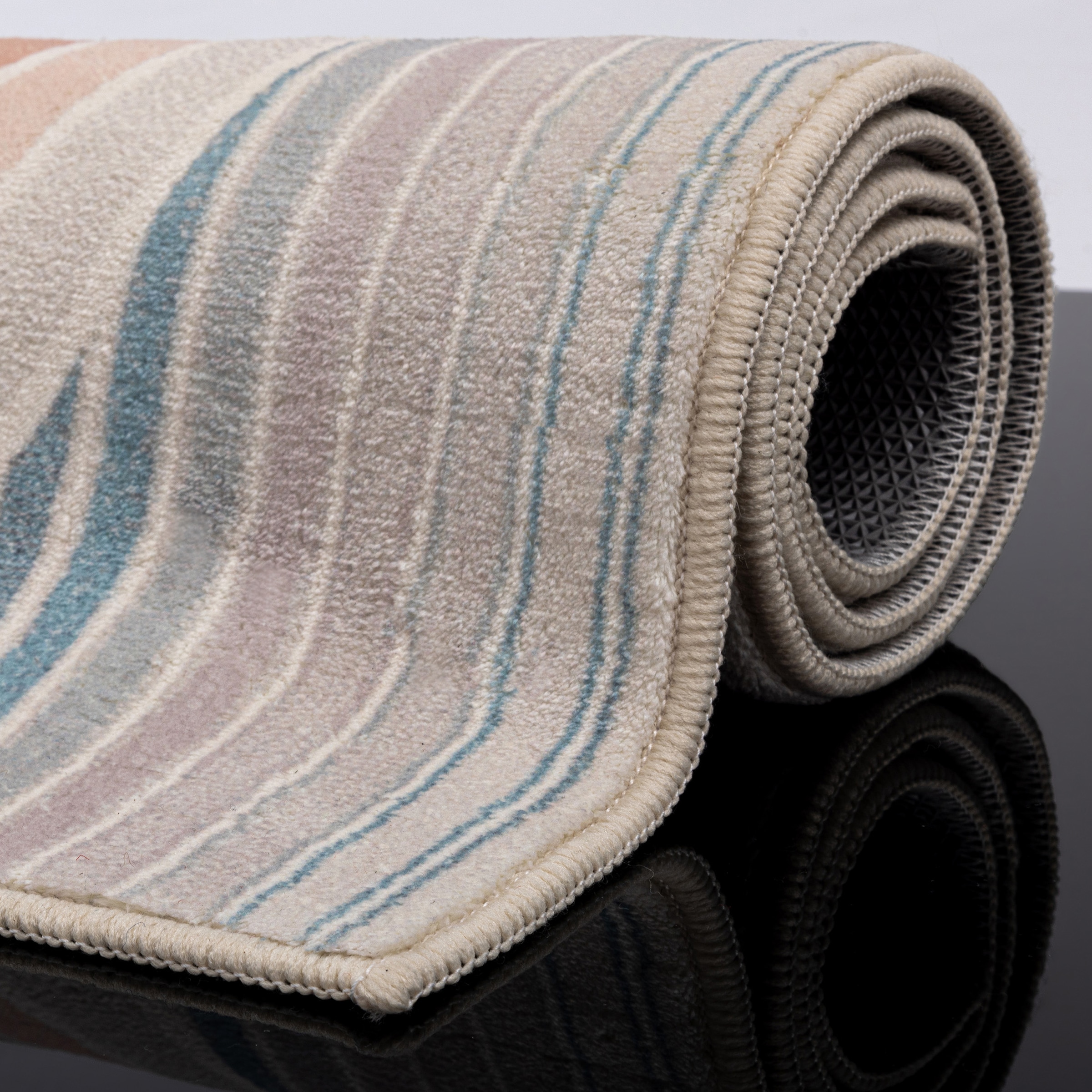 Gino Falcone Badematte »Ariella GF-143«, rutschhemmend beschichtet, fussbodenheizungsgeeignet, Badteppich, bedruckt, modernes Design, weich & kuschelig