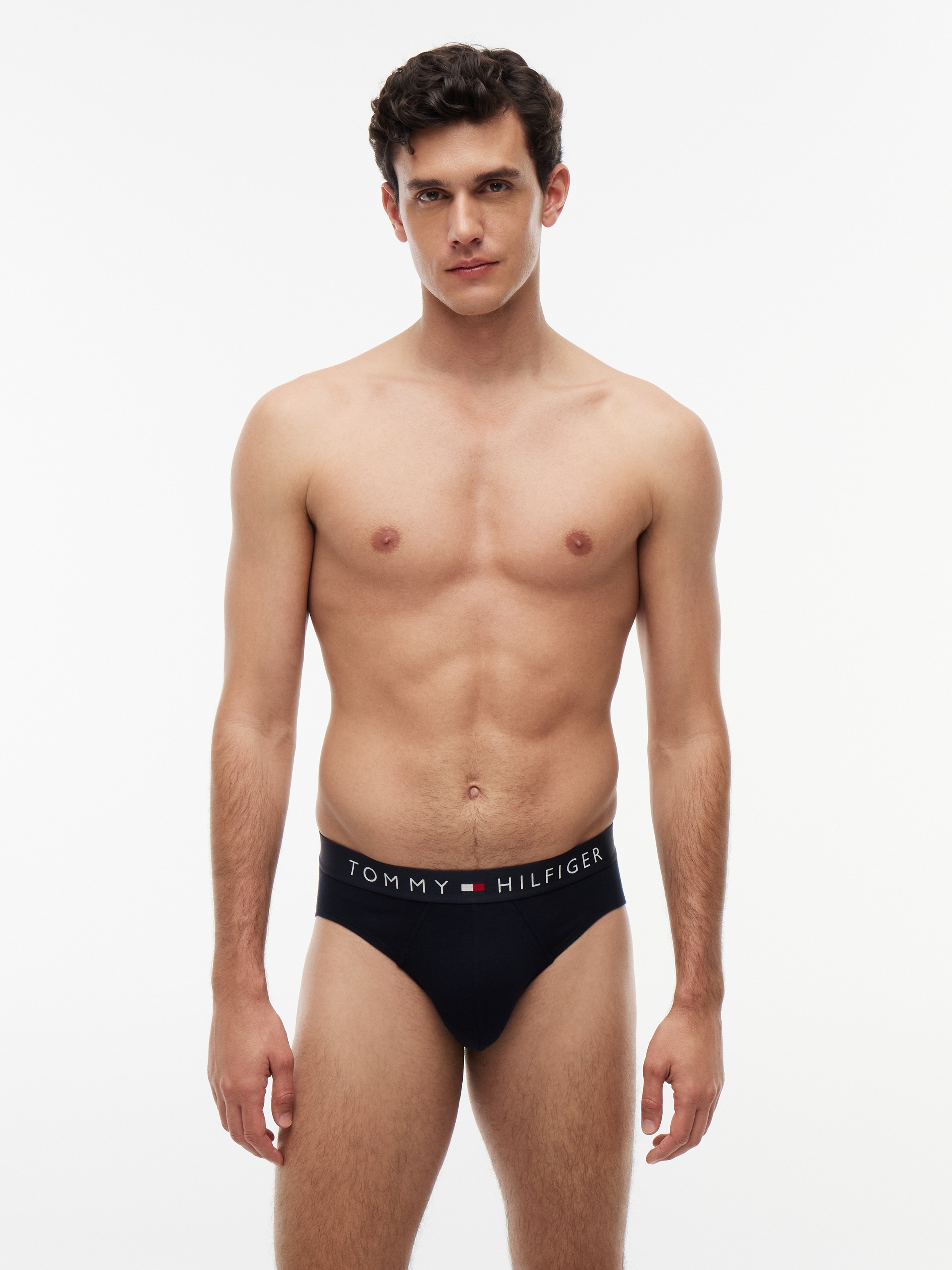 Tommy Hilfiger Underwear Slip »TH-3P BRIEF« Paquet, lot de 3,  avec inscription logo Tommy Hilfiger