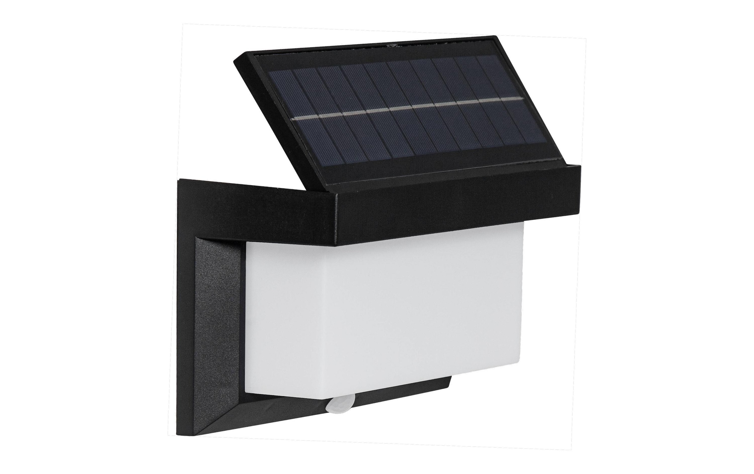 EGLO Aussen-Wandleuchte »UTRERA Solar 32 X 0.12W, Sensor, Schwarz«