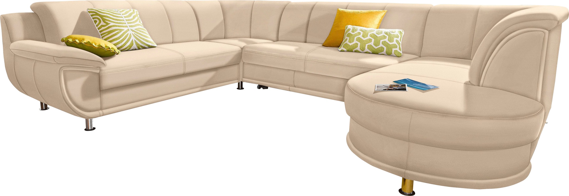 Image of TRENDMANUFAKTUR Wohnlandschaft, inklusive komfortablem Federkern, wahlweise mit Bettfunktion bei Ackermann Versand Schweiz