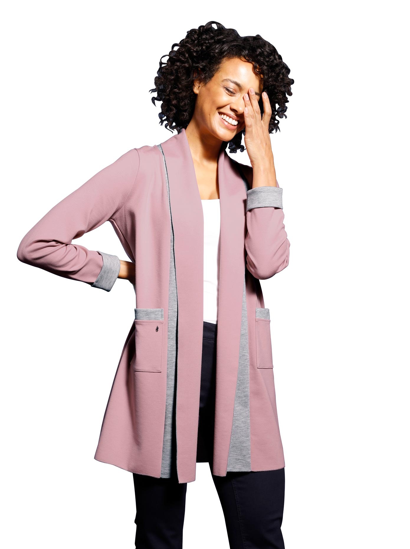 Image of CREATION L PREMIUM Shirtjacke »Double-Face-Shirtjacke«, (1 tlg.) bei Ackermann Versand Schweiz