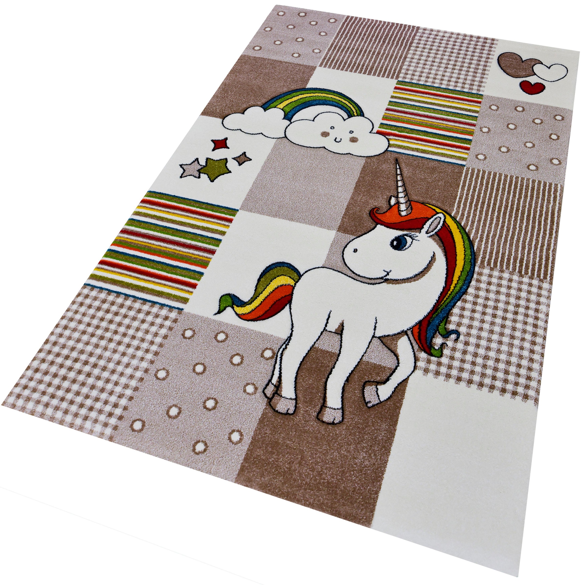 Image of merinos Kinderteppich »Diamond Kids21992«, rechteckig, 13 mm Höhe bei Ackermann Versand Schweiz