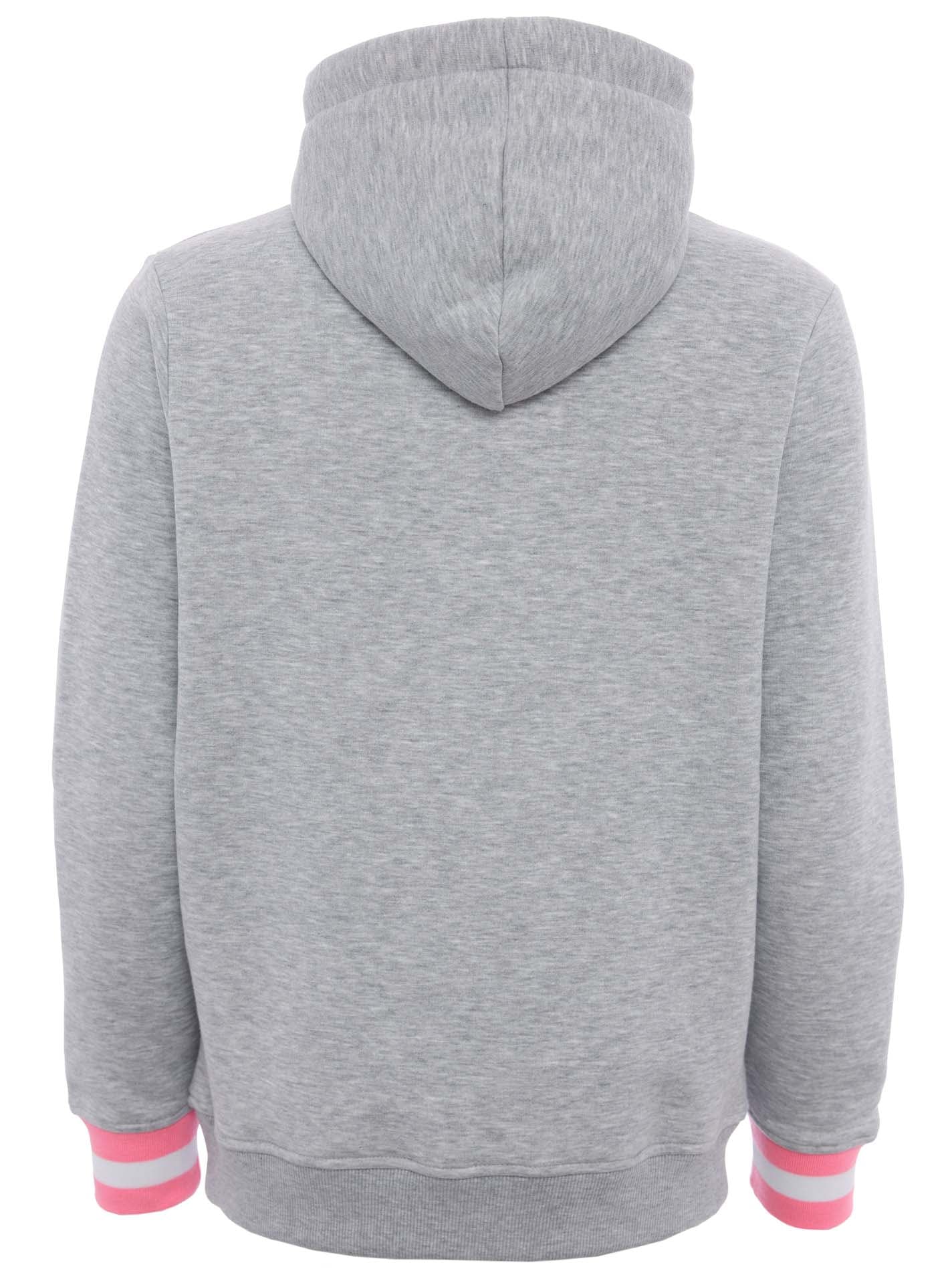 Zwillingsherz Hoodie »"Rahel"«, Mit Kontrastbündchen und Fronttasche