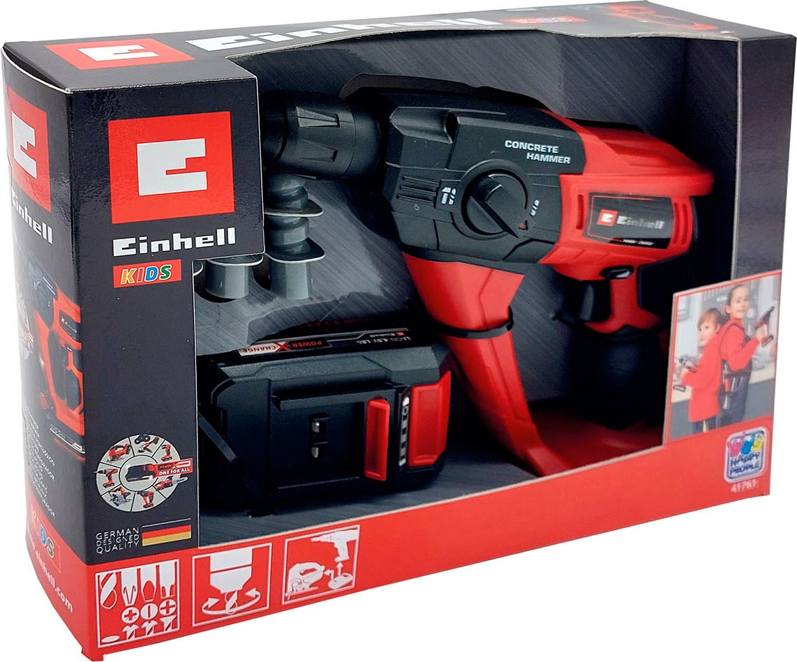 Happy People Kinder-Bohrmaschine »EINHELL Kids Bohrhammer« mit Licht- und Soundeffekt