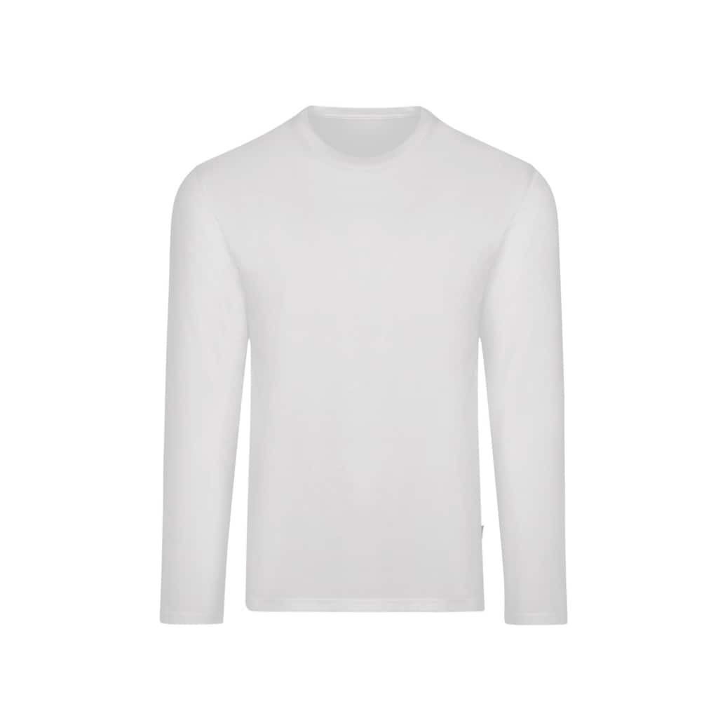 Trigema T-Shirt »TRIGEMA Langarmshirt aus 100% Baumwolle«, (1 tlg.)