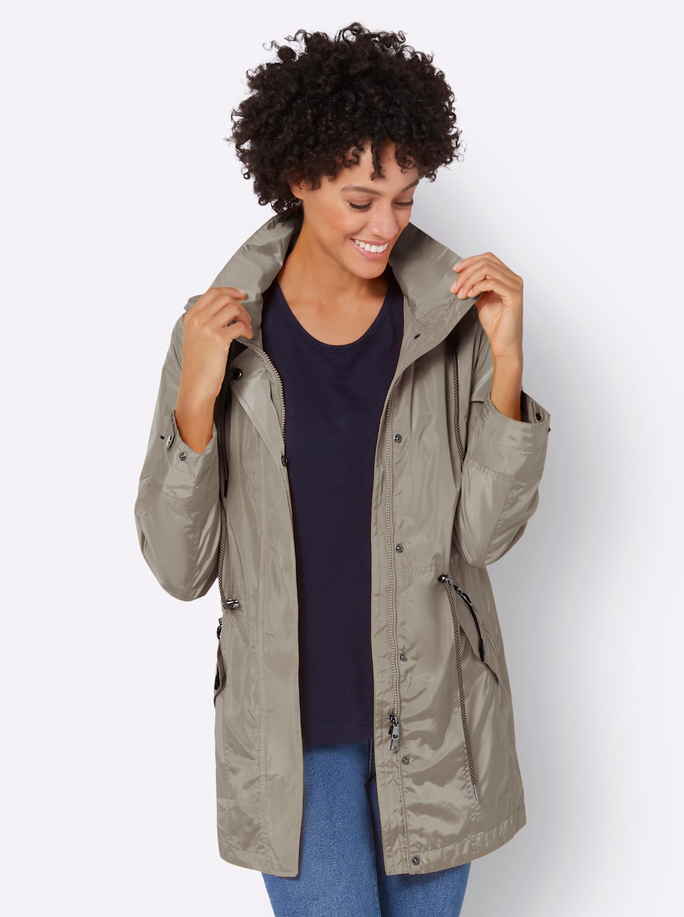 Inspirationen Parka, mit Kapuze