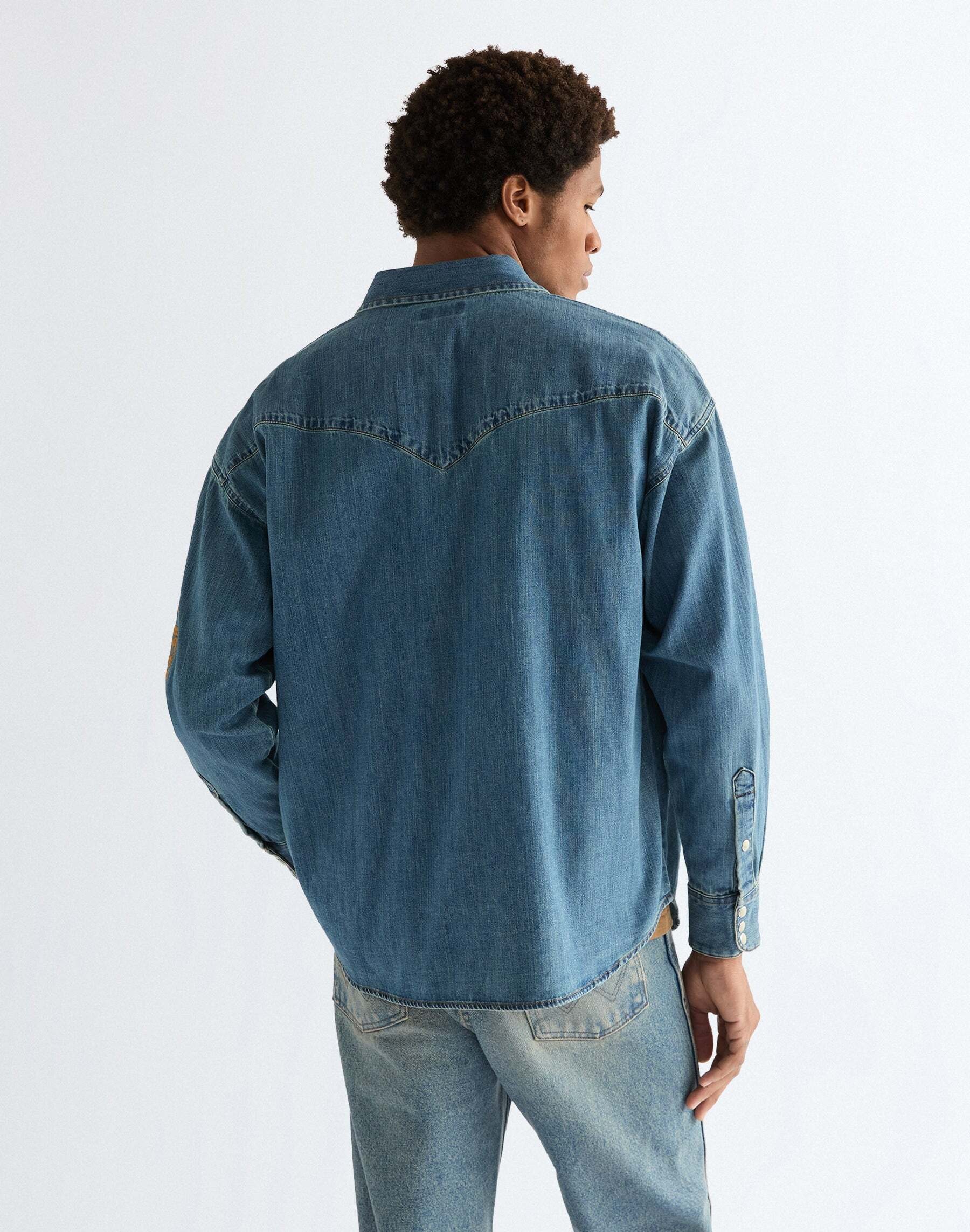Wrangler Jeanshemd »WRANGLER Jeanshemd Western«