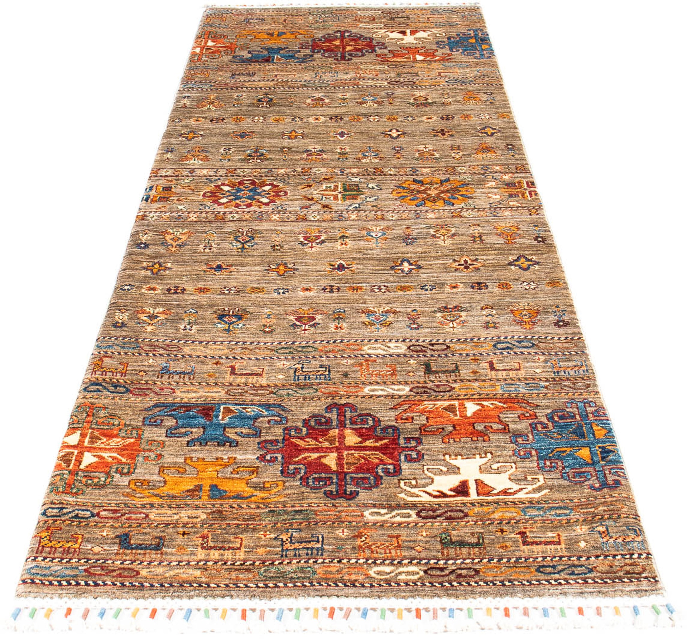 Image of morgenland Orientteppich »Ziegler - Ariana - 257 x 87 cm - hellbraun«, rechteckig, 6 mm Höhe, Wohnzimmer, Handgeknüpft, Einzelstück mit Zertifikat bei Ackermann Versand Schweiz