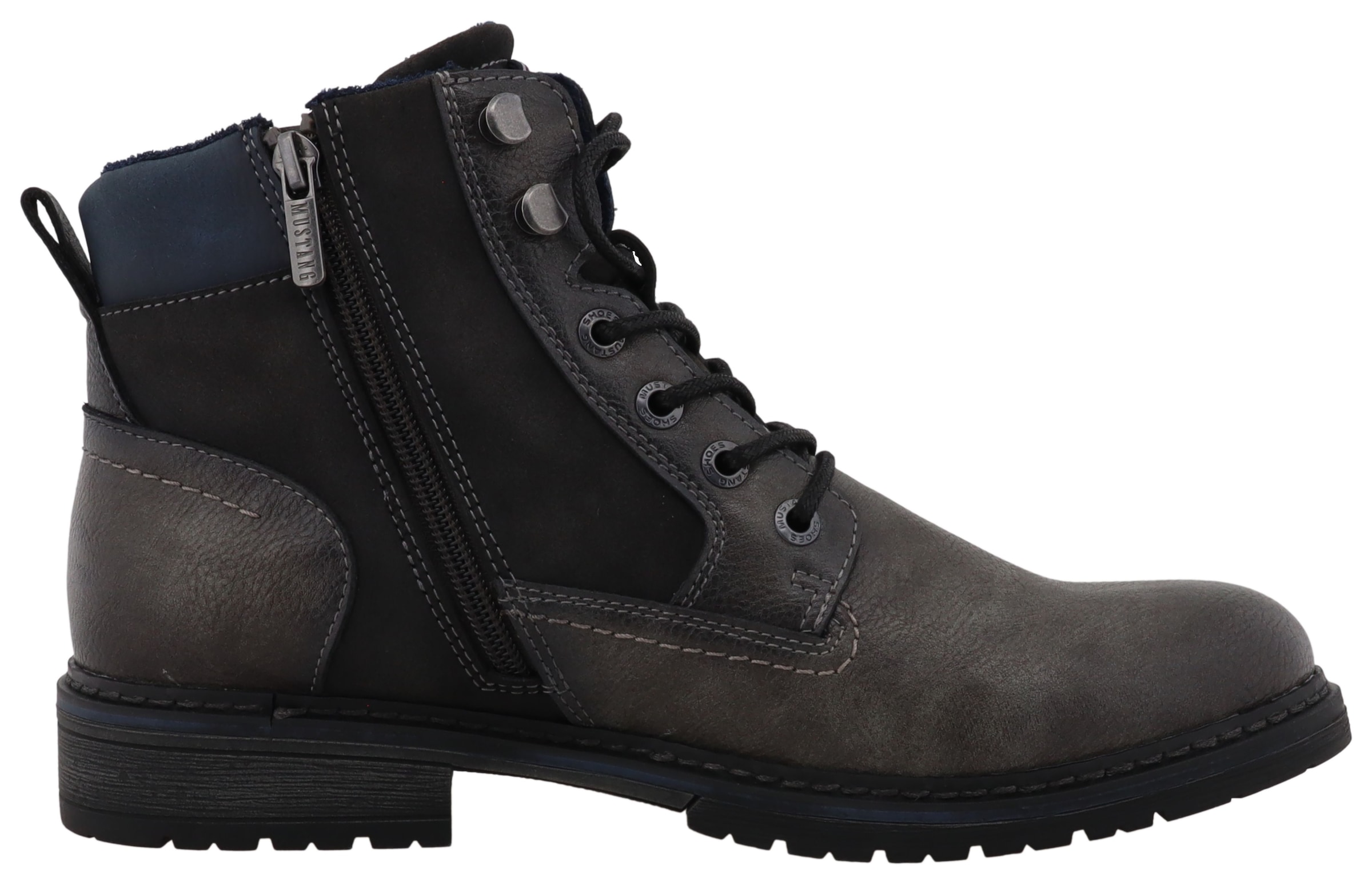 Mustang Shoes Bottines à lacets »Marcas«  bottes business, bottines avec doublure textile