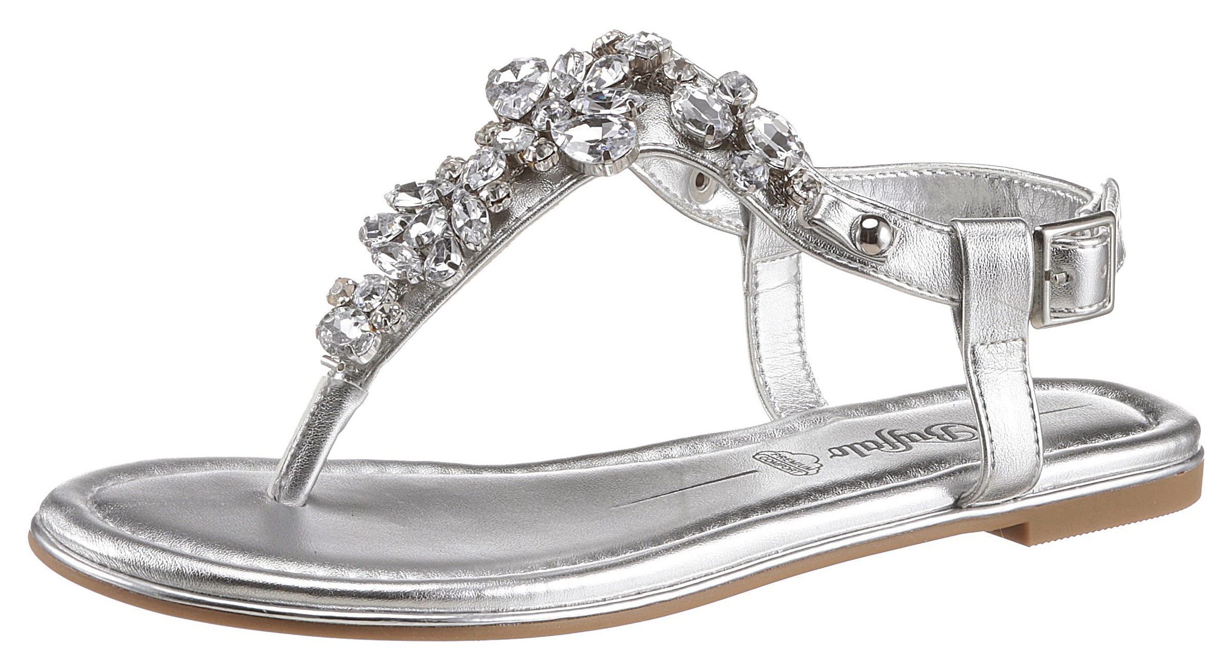 Image of Buffalo Riemchensandale »RHONDA«, in Metallic-Optik bei Ackermann Versand Schweiz