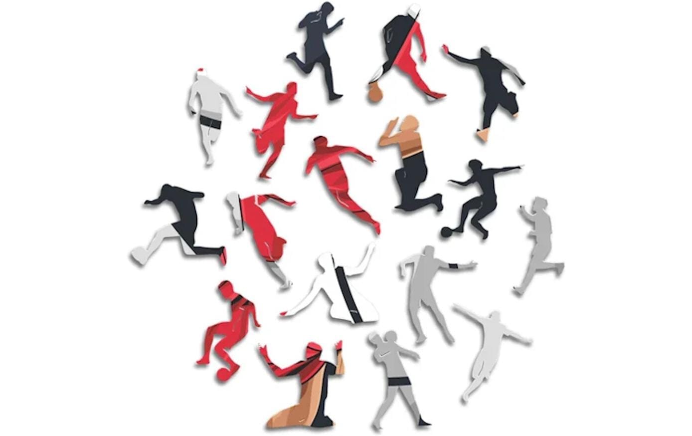   Puzzle »Iconic Liverpool FC – Luis Diaz« Holzart: Birke (Herkunftsland: China)