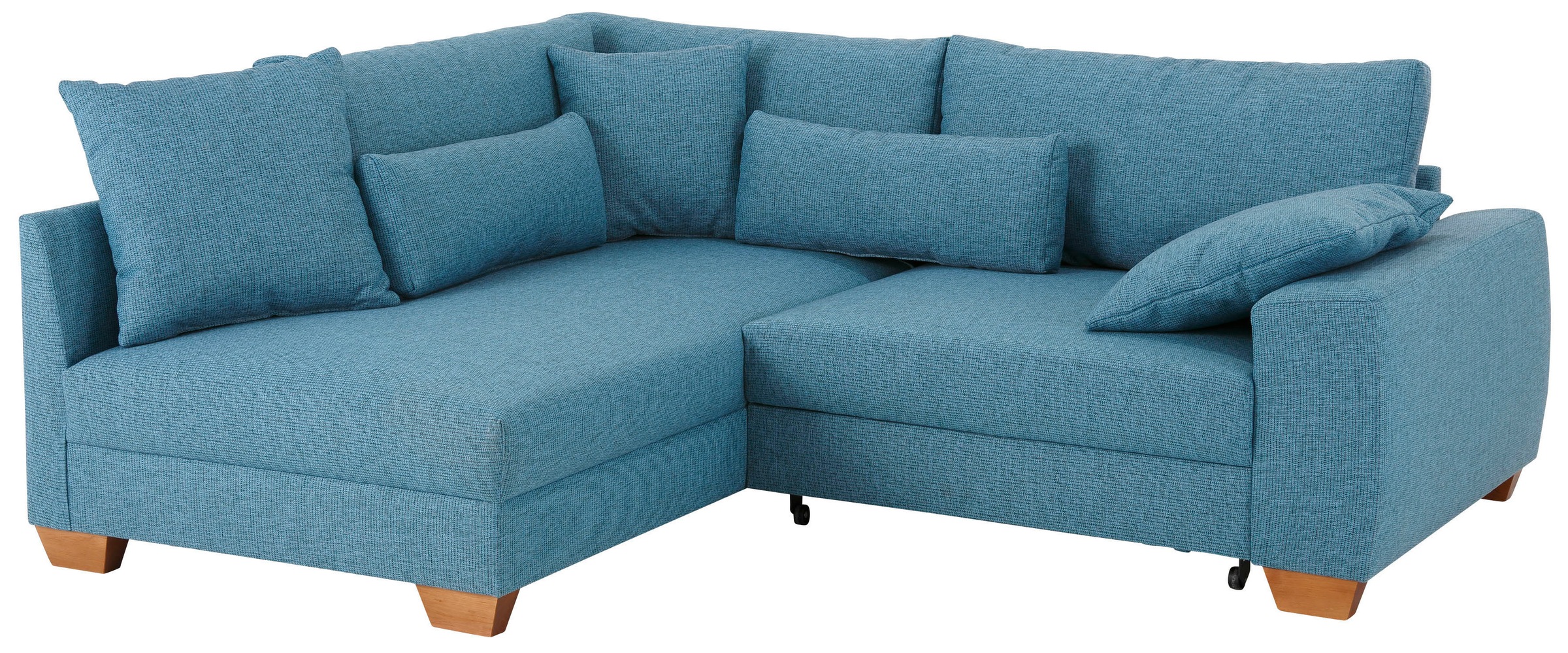 Image of Home affaire Ecksofa »Kerstin Luxus«, mit besonders hochwertiger Polsterung für bis zu 140 kg pro Sitzfläche, auch in Aqua clean-Bezug für leichte Reinigung mit Wassser bei Ackermann Versand Schweiz