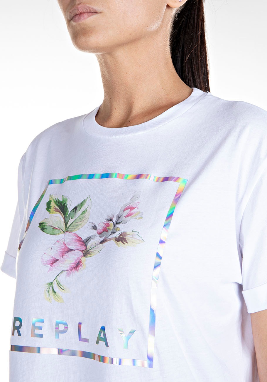 Image of Replay T-Shirt, aus reiner Baumwolle bei Ackermann Versand Schweiz