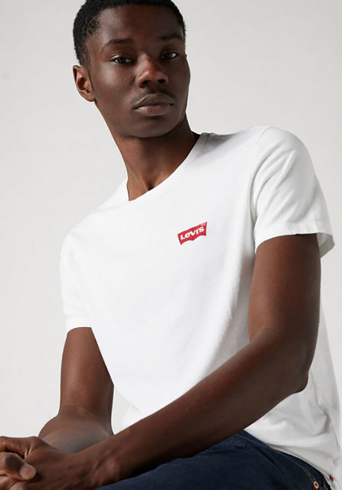 Levi's® T-shirt à manches courtes mit Levi's® Logo auf der Brust