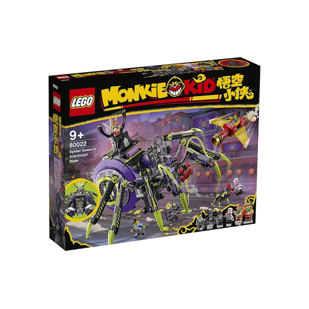 LEGO® Konstruktionsspielsteine »MK Spider Queen's Arachnoid Base 80022«