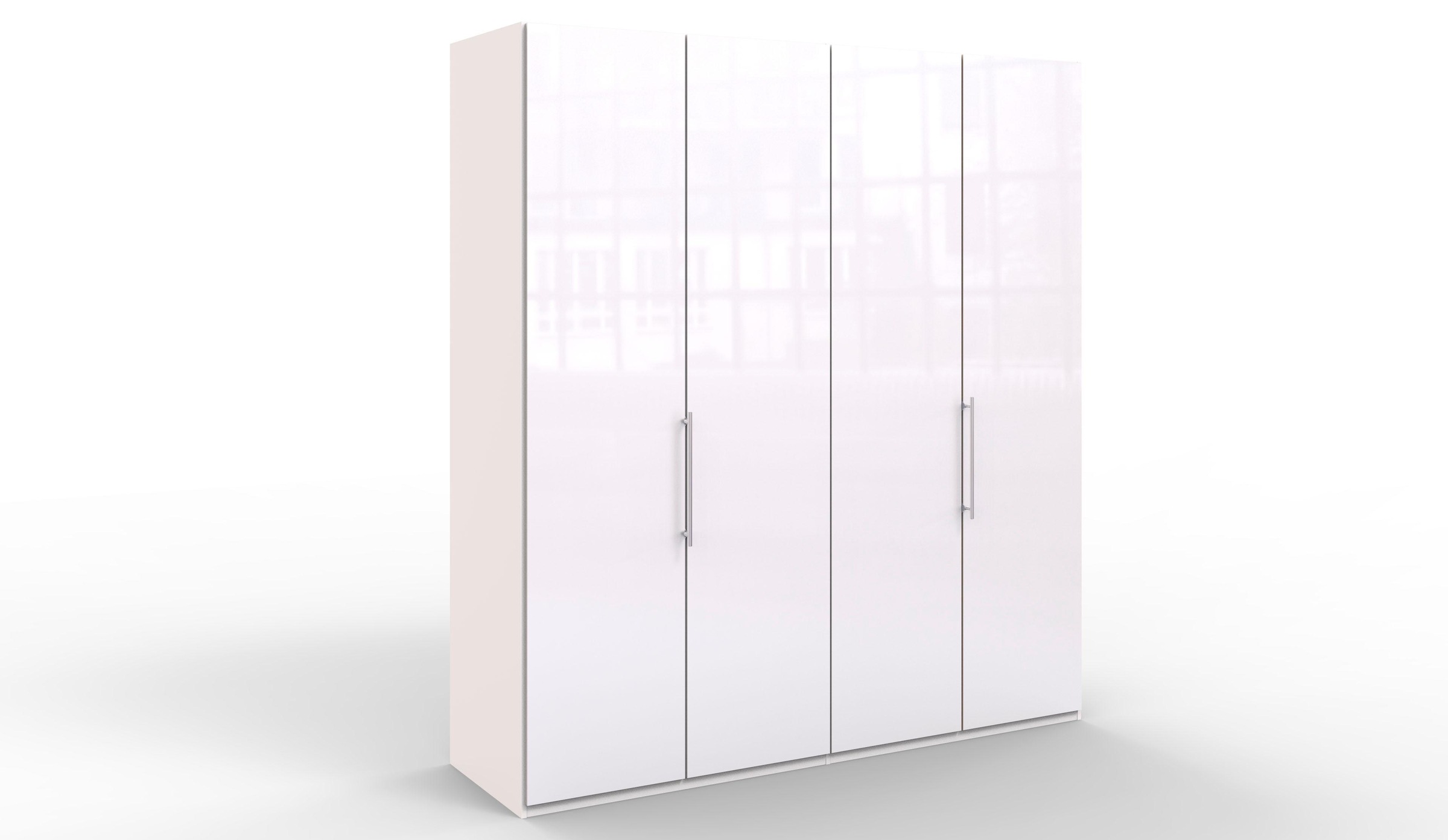 WIEMANN Armoire à portes pliantes »Loft« Glasfront