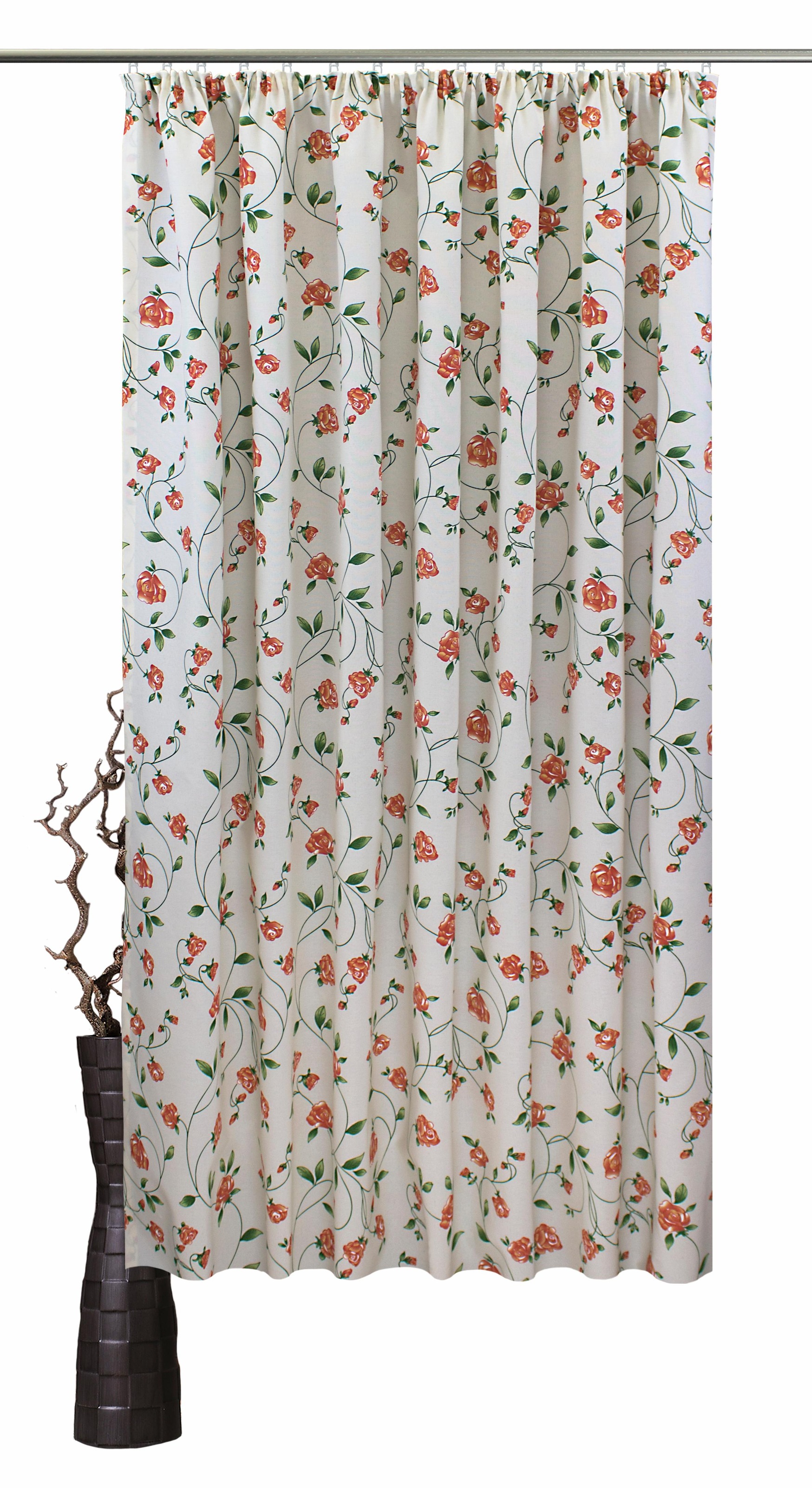 Image of VHG Vorhang »Miri«, (1 St.), Leinenoptik, Rose, Streifen bei Ackermann Versand Schweiz