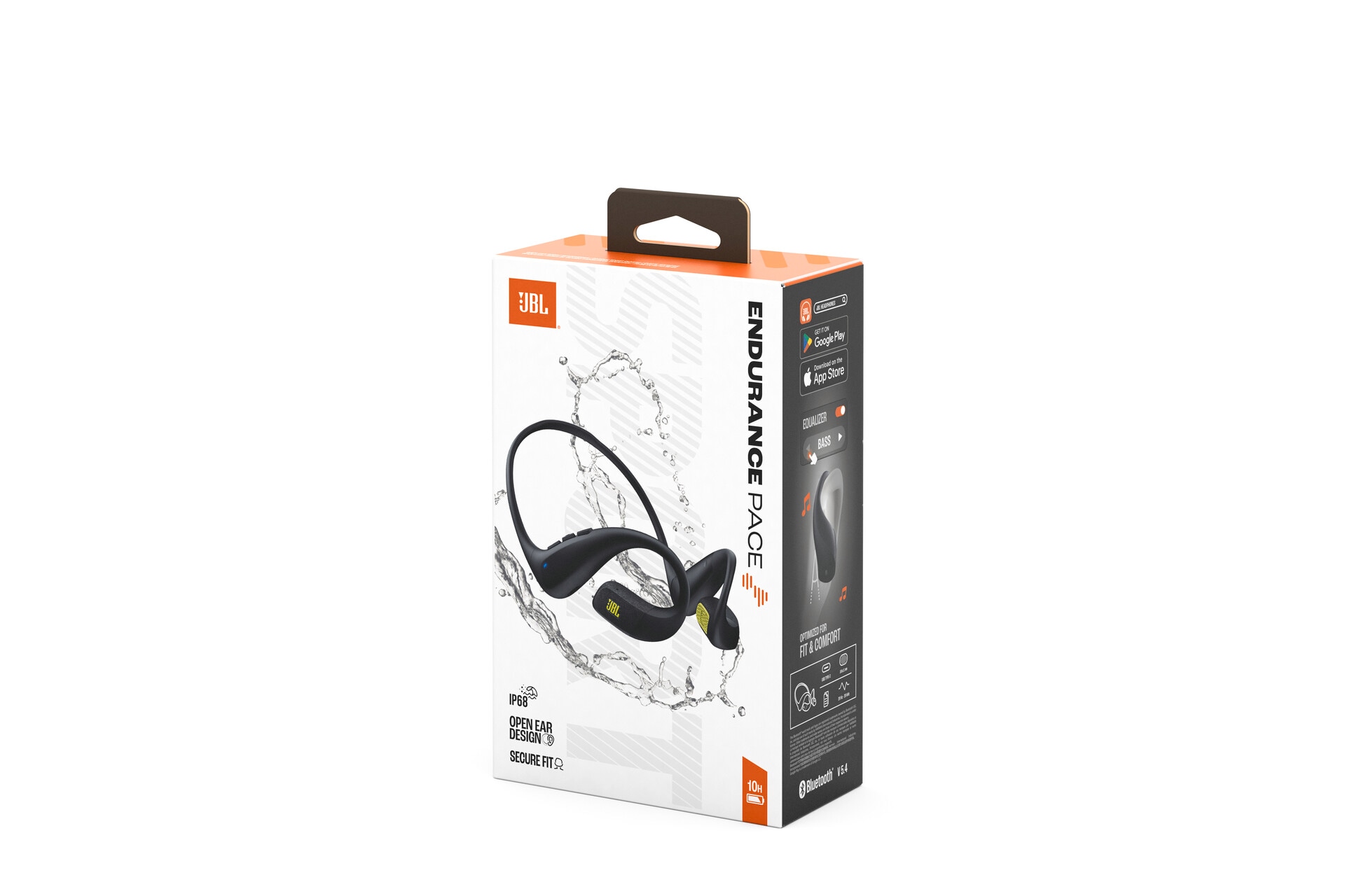 JBL Casque à oreillettes ouvertes »Endurance Pace Black/Lime«