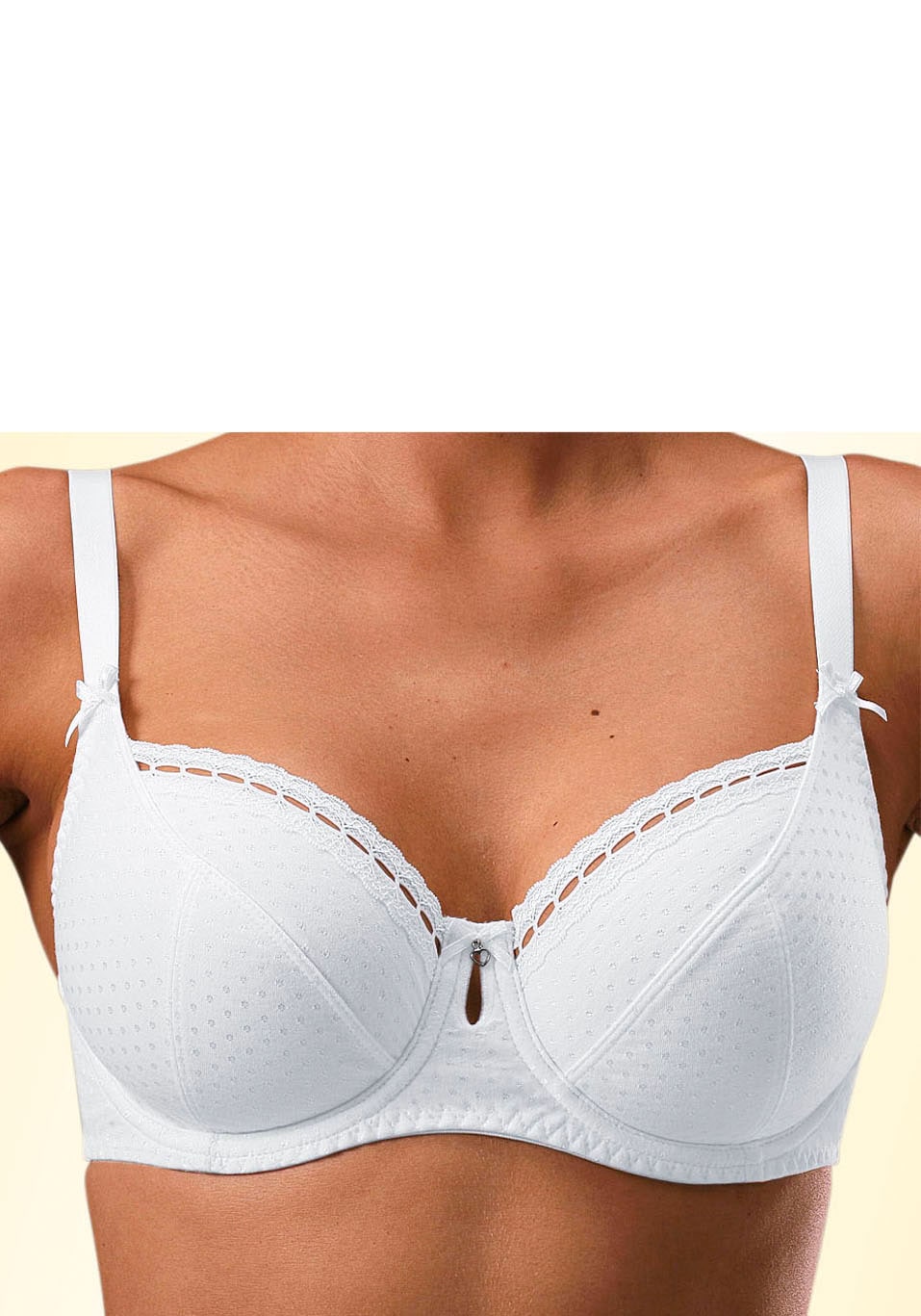 ♕ petite fleur Bügel-BH, (Packung, 2 Stück), aus Baumwolljacquard im  Dirndl-Schnitt, Dessous versandkostenfrei auf | Formslips