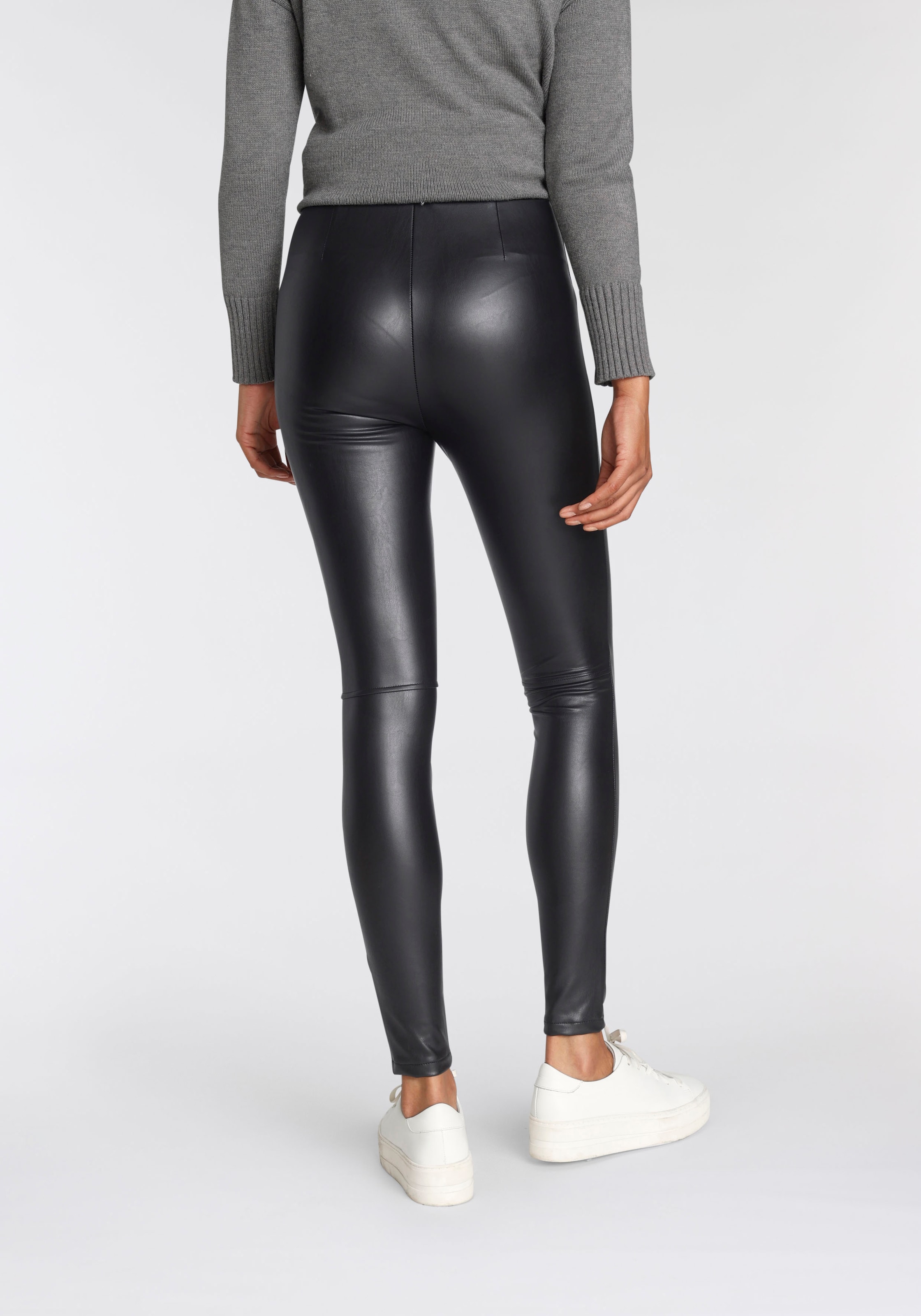 Tamaris Leggings, in Leder-Optik