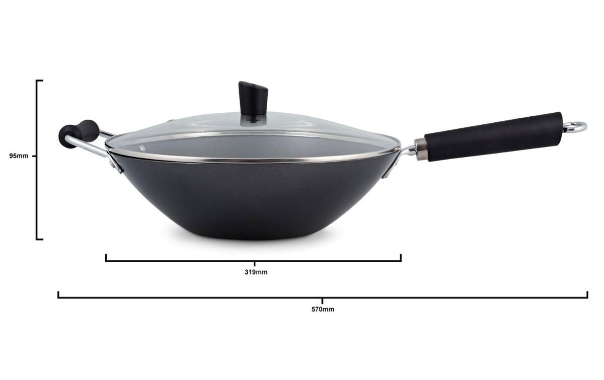 KEN HOM Wok »Hom Excellence Wok Set Karbonstahl«