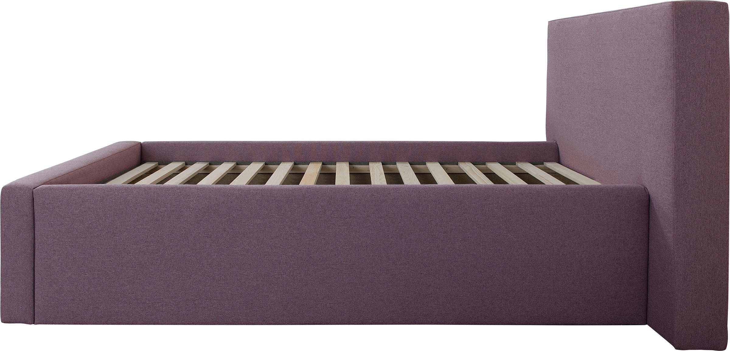 Home affaire Polsterbett »Dalina« geradliniges Kopfteil, in 5 Breiten, auch in 220cm Länge