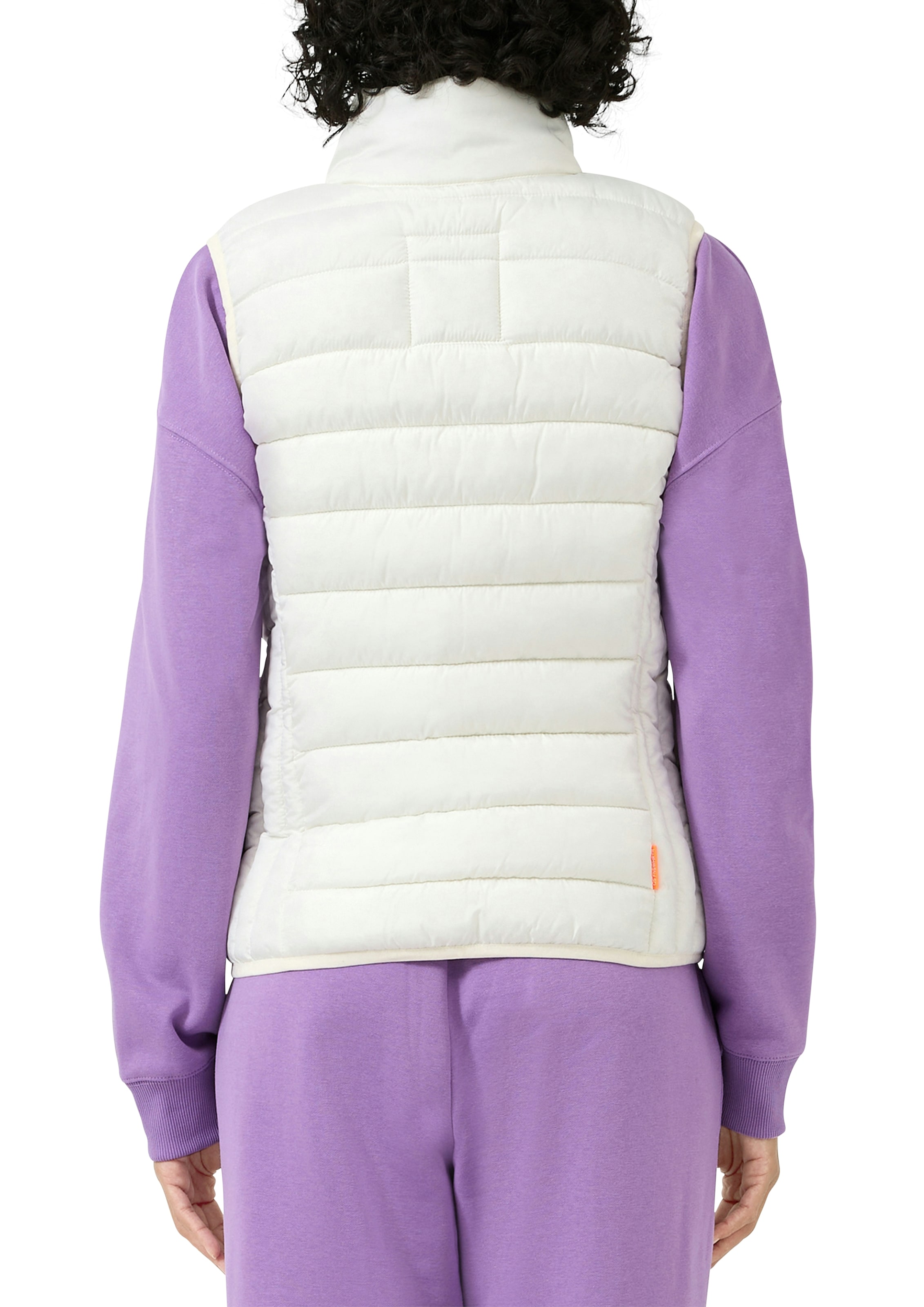 QS Steppweste mit Stehkragen und Reissverschluss