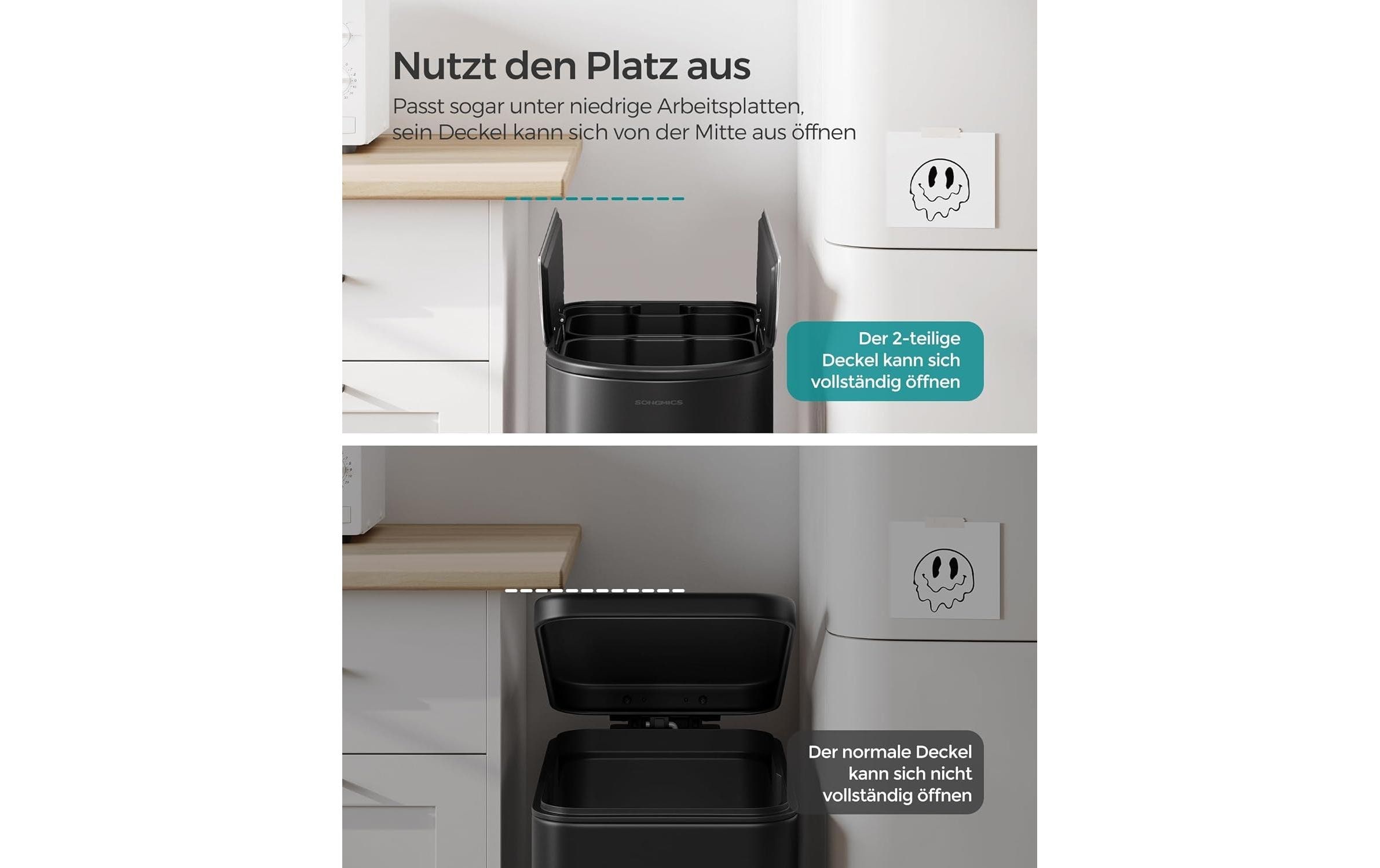 SONGMICS Poubelle »30 l«