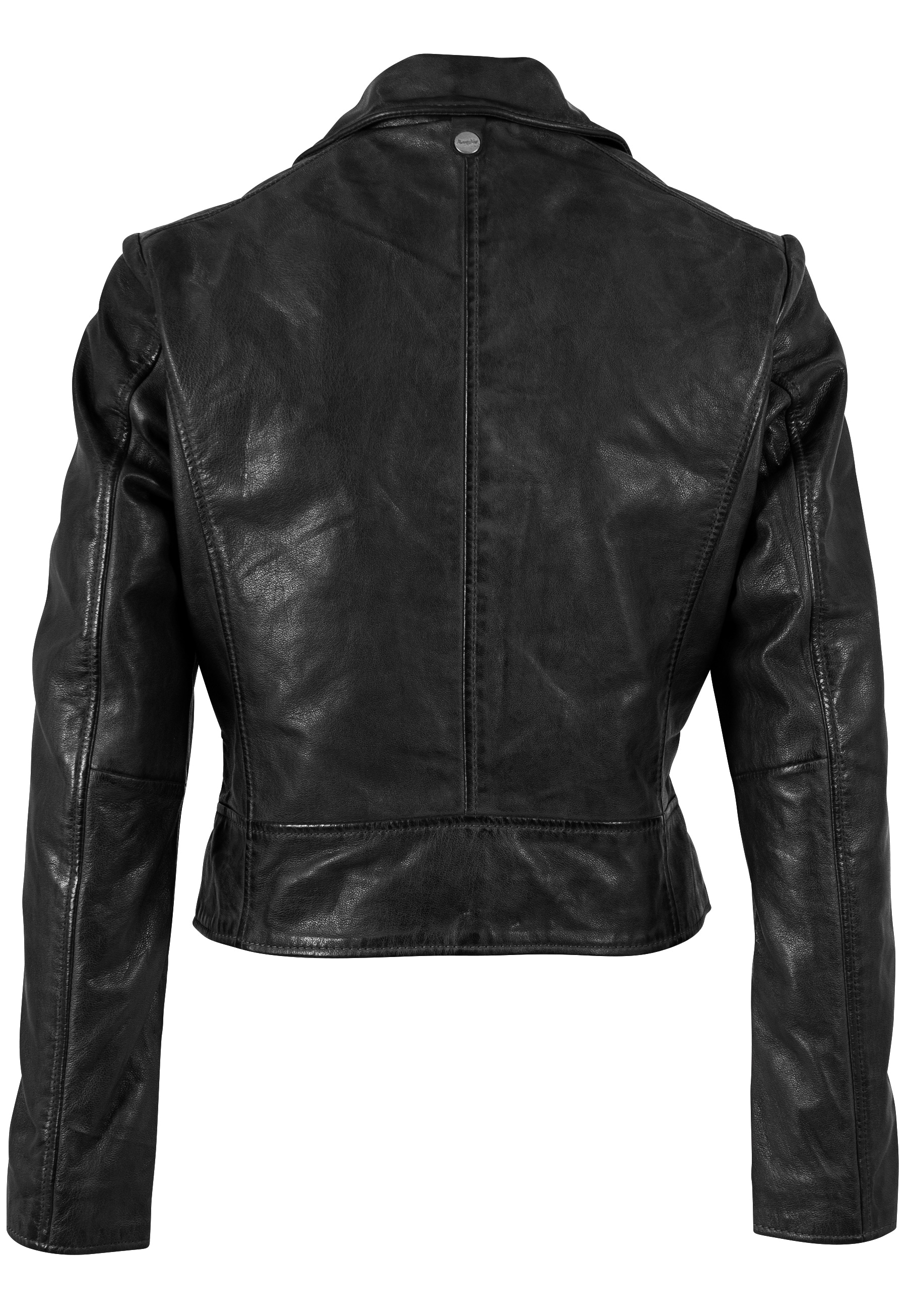Mauritius Veste en cuir »MWKalea« avec col à revers