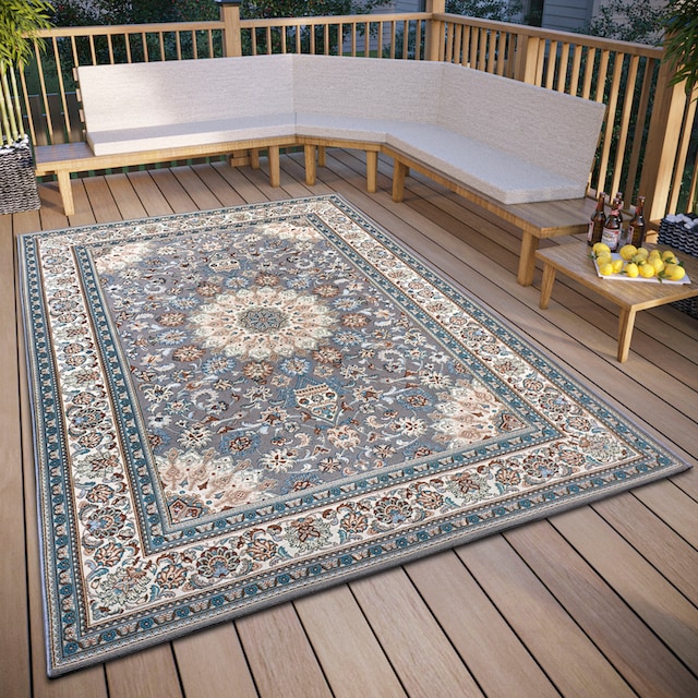 HANSE Home Teppich »Kadi«, rechteckig, In-& Outdoor, Teppich, Wetterfest,  Balkon, Garten, Wohnzimmer, Orient jetzt kaufen