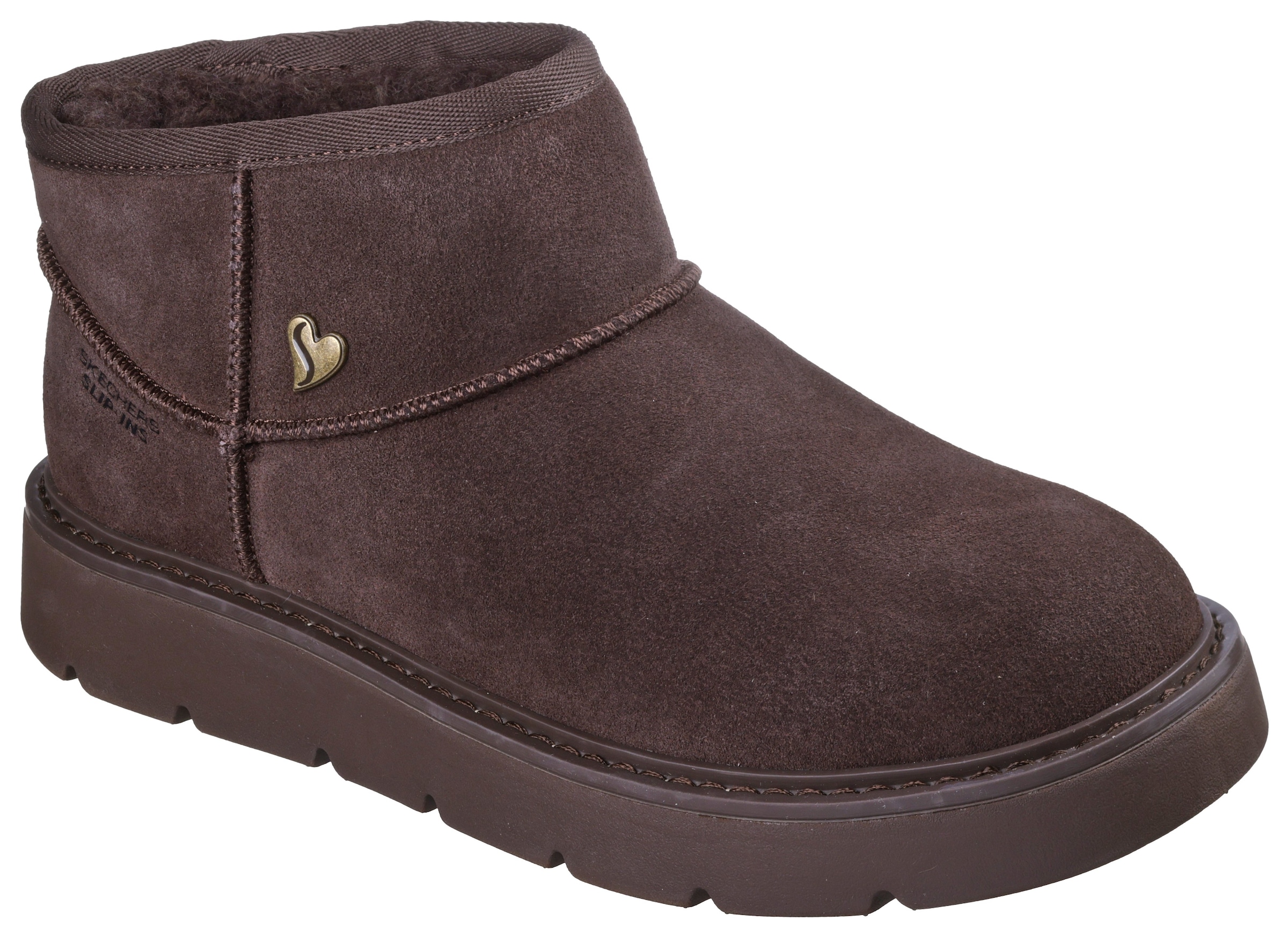 Skechers »KEEPSAKES COZY-COZY MINI«  bottes de neige, bottes à enfiler avec semelle plateforme