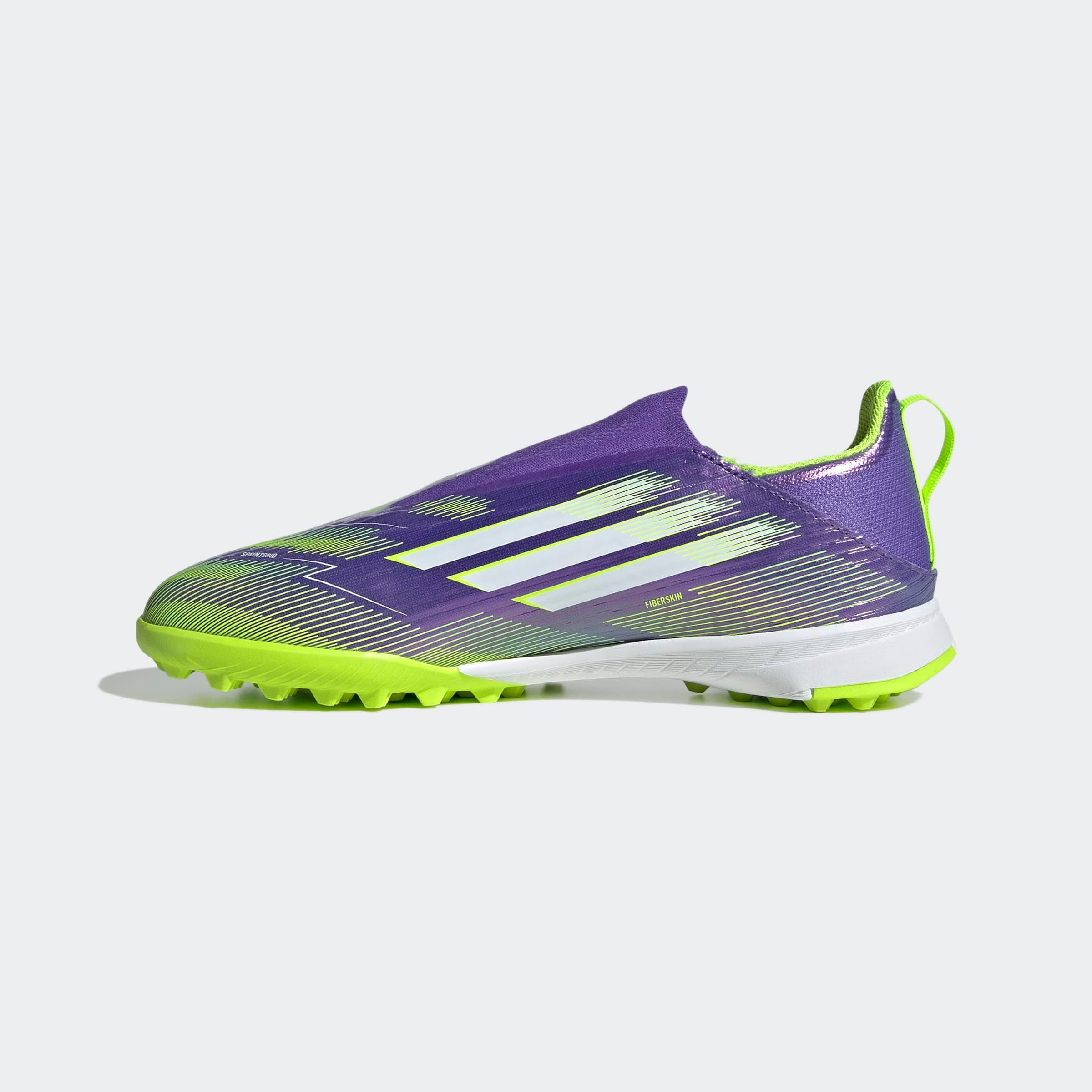 adidas Performance Fussballschuh »F50 LEAGUE LACELESS FIRM/MULTI-GROUND BOOTS KINDER«, geeignet für Rasen- und Kunstrasenplätze