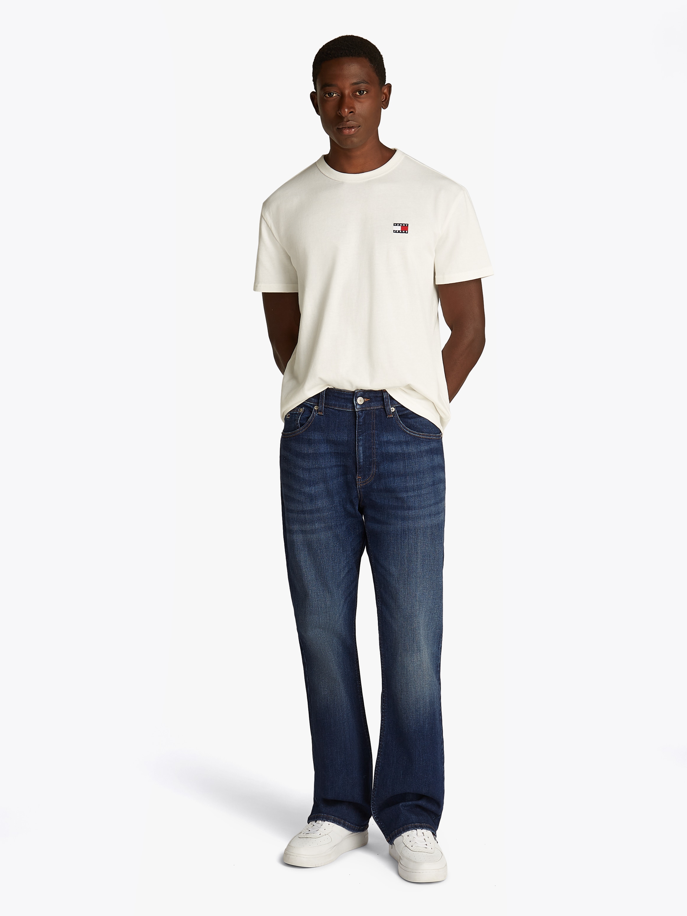 Tommy Jeans Bootcut-Jeans »Ryan Bootcut«, in blauer Waschung