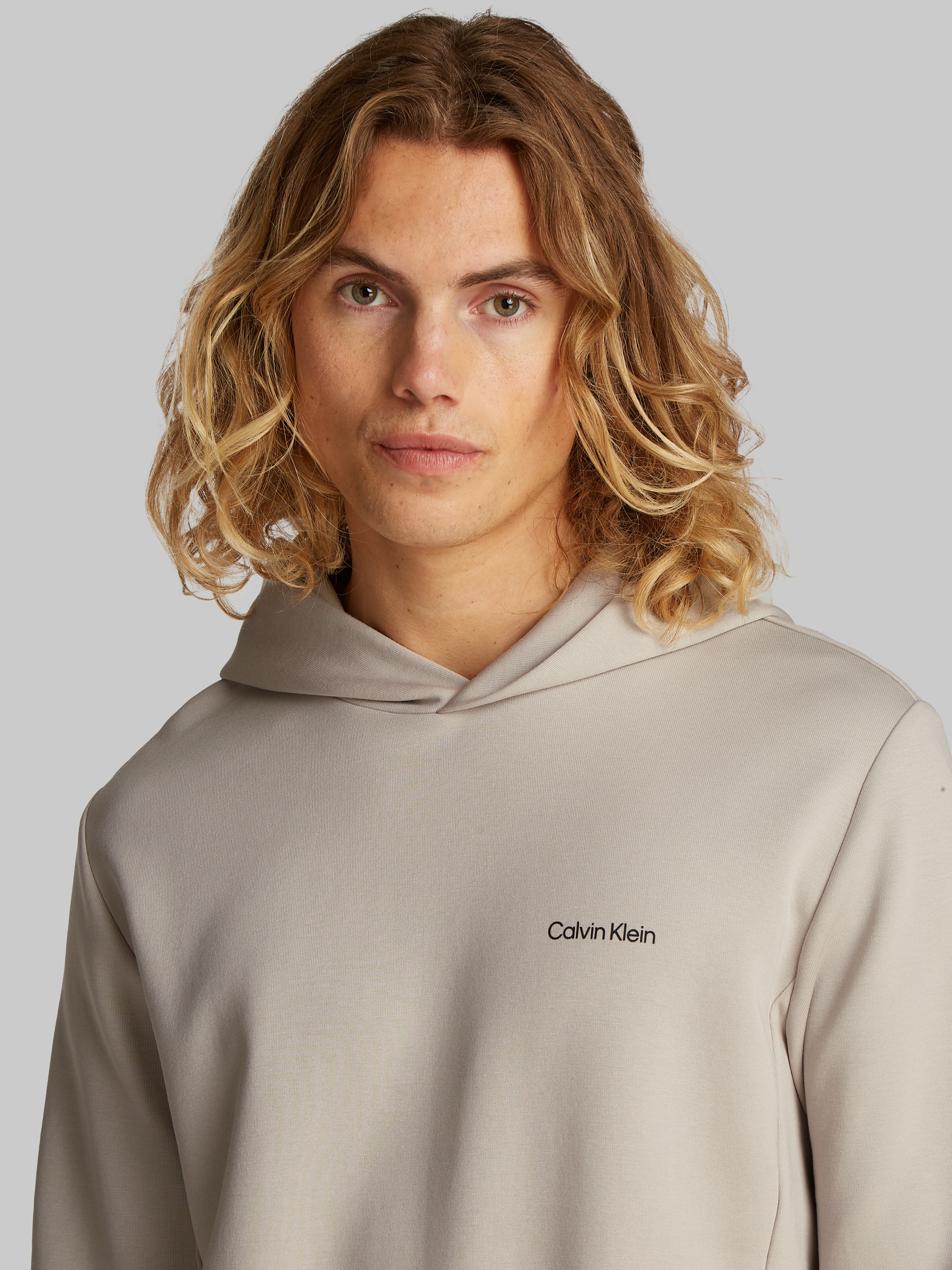 Calvin Klein Kapuzensweatshirt »MICRO LOGO HOODIE«, mit Kängurutasche