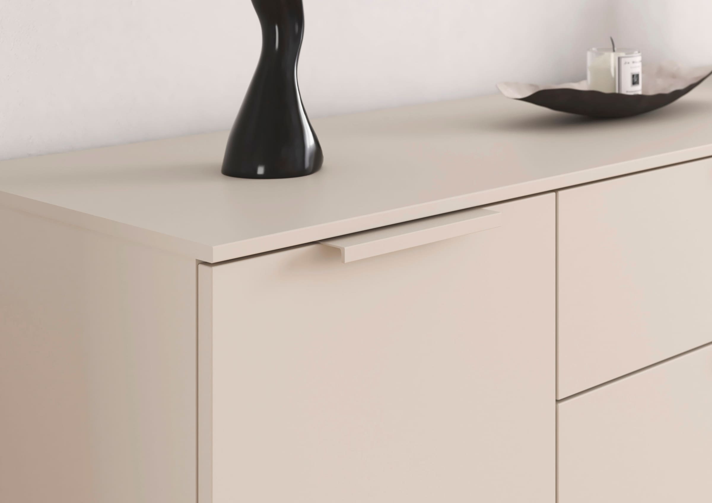 LeGer Home by Lena Gercke Commode »Kommode Sideboard Schubladenkommode SERINA eleganter Eyecatcher« inkl. SOFT-CLOSE-FUNKTION,  mit 4 Schubkästen und 2 Türen sowie Metallgriffen MADE IN GERMANY