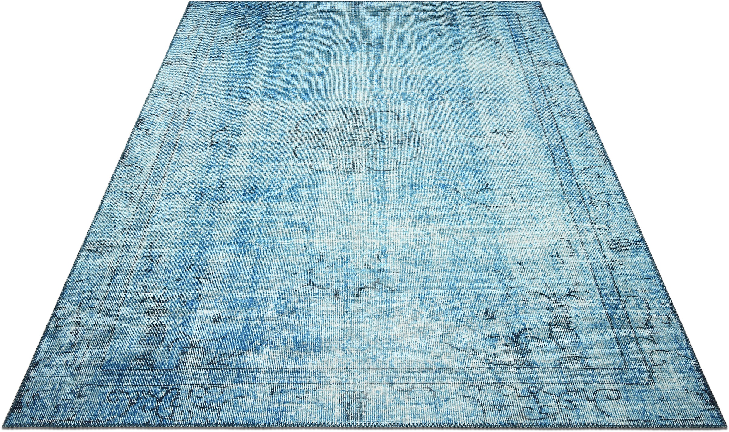 Image of my home Teppich »Selma«, rechteckig, 6 mm Höhe, Orient Optik, Vintage Design, Rutschhemmende Rückenbeschichtung, Wohnzimmer, Schlafzimmer, Arbeitszimmer, Robust, Pflegeleicht bei Ackermann Versand Schweiz