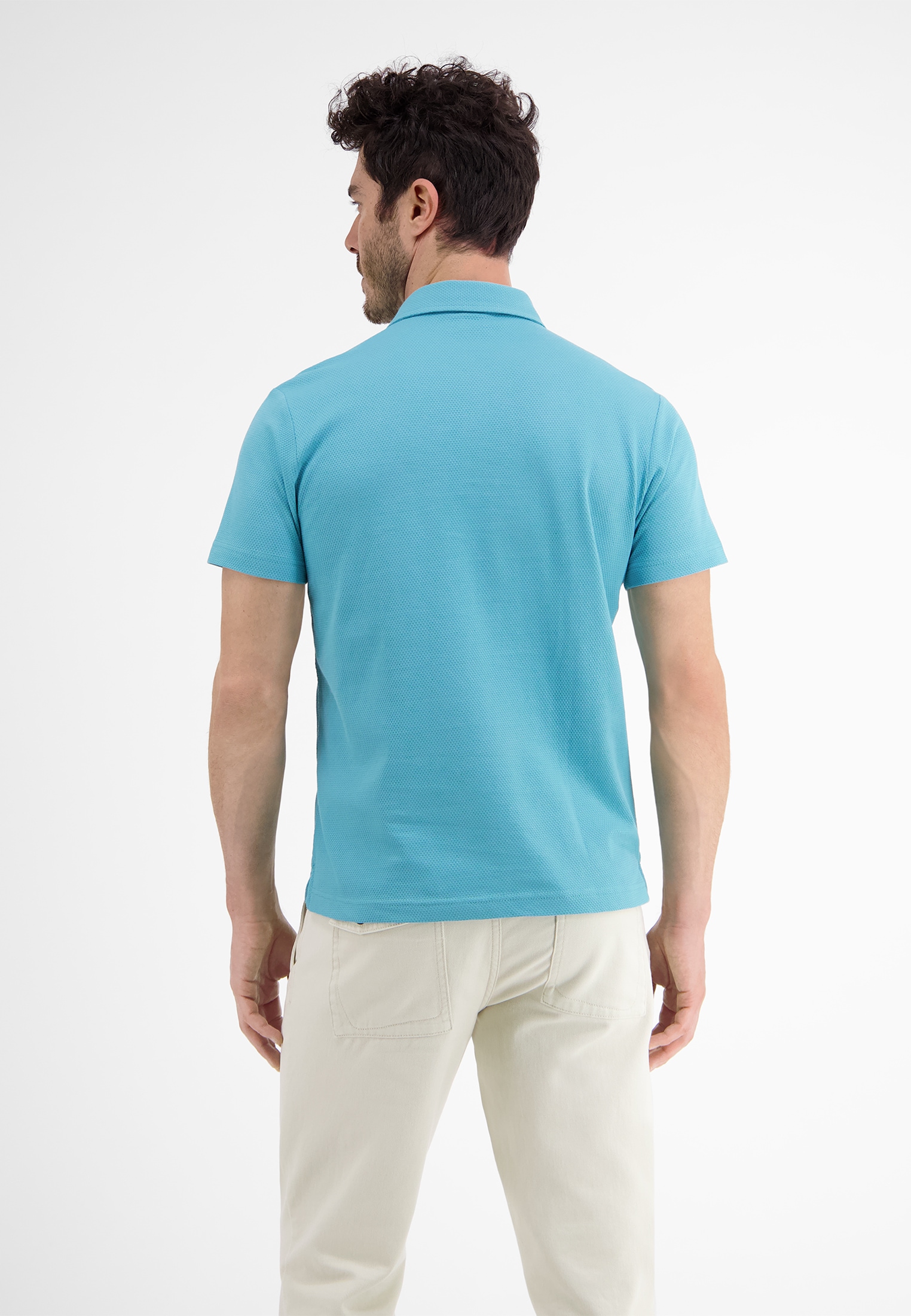 LERROS Poloshirt »LERROS Waffelpiqué-Poloshirt«