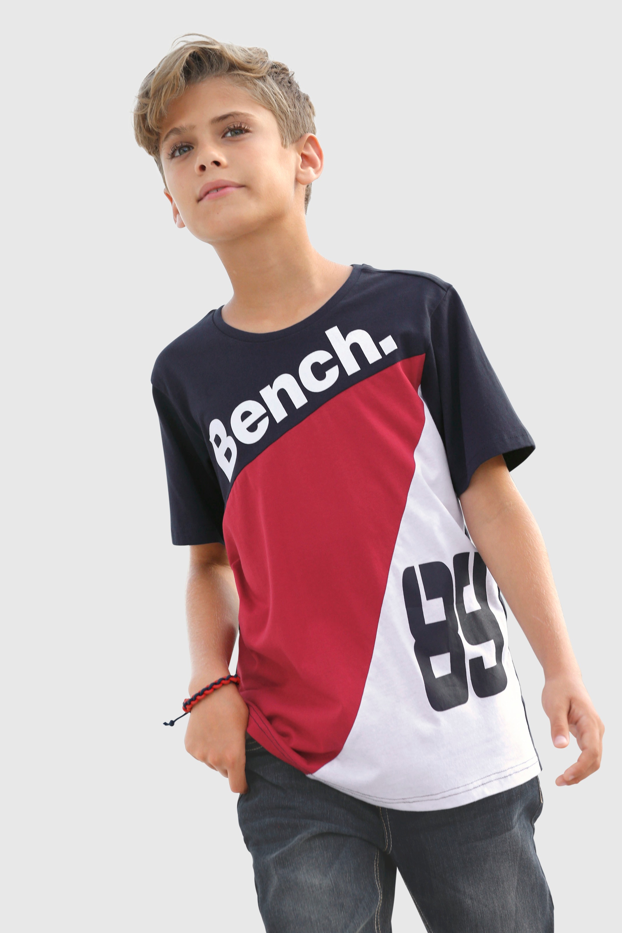 Image of Bench. T-Shirt, mehrfarbig bei Ackermann Versand Schweiz