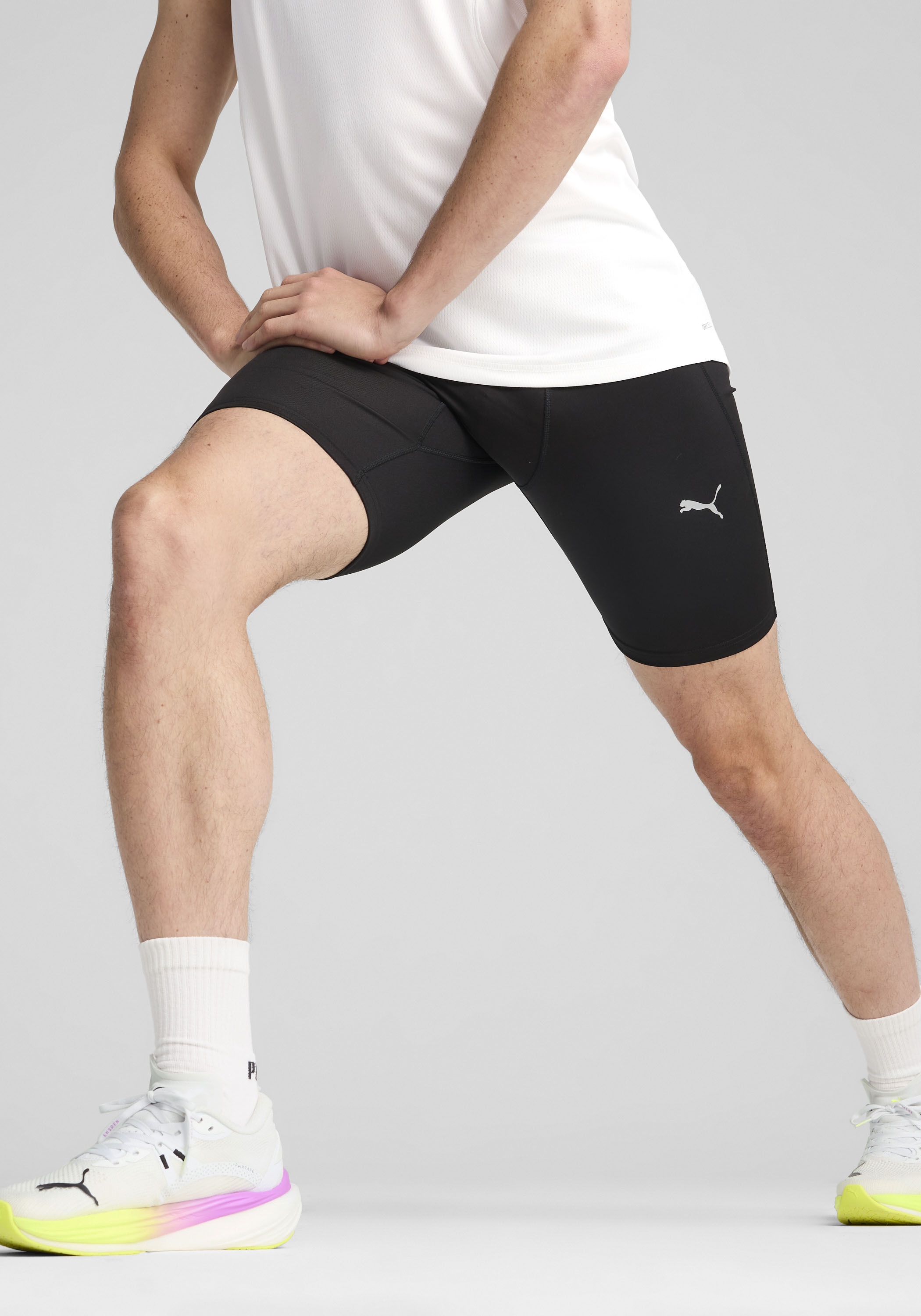 Image of PUMA Trainingsshorts "M RUN FOUNDATION 8 TIGHT SHORT" mit dryCELL Technologie, atmungsaktiv, schmale Passform