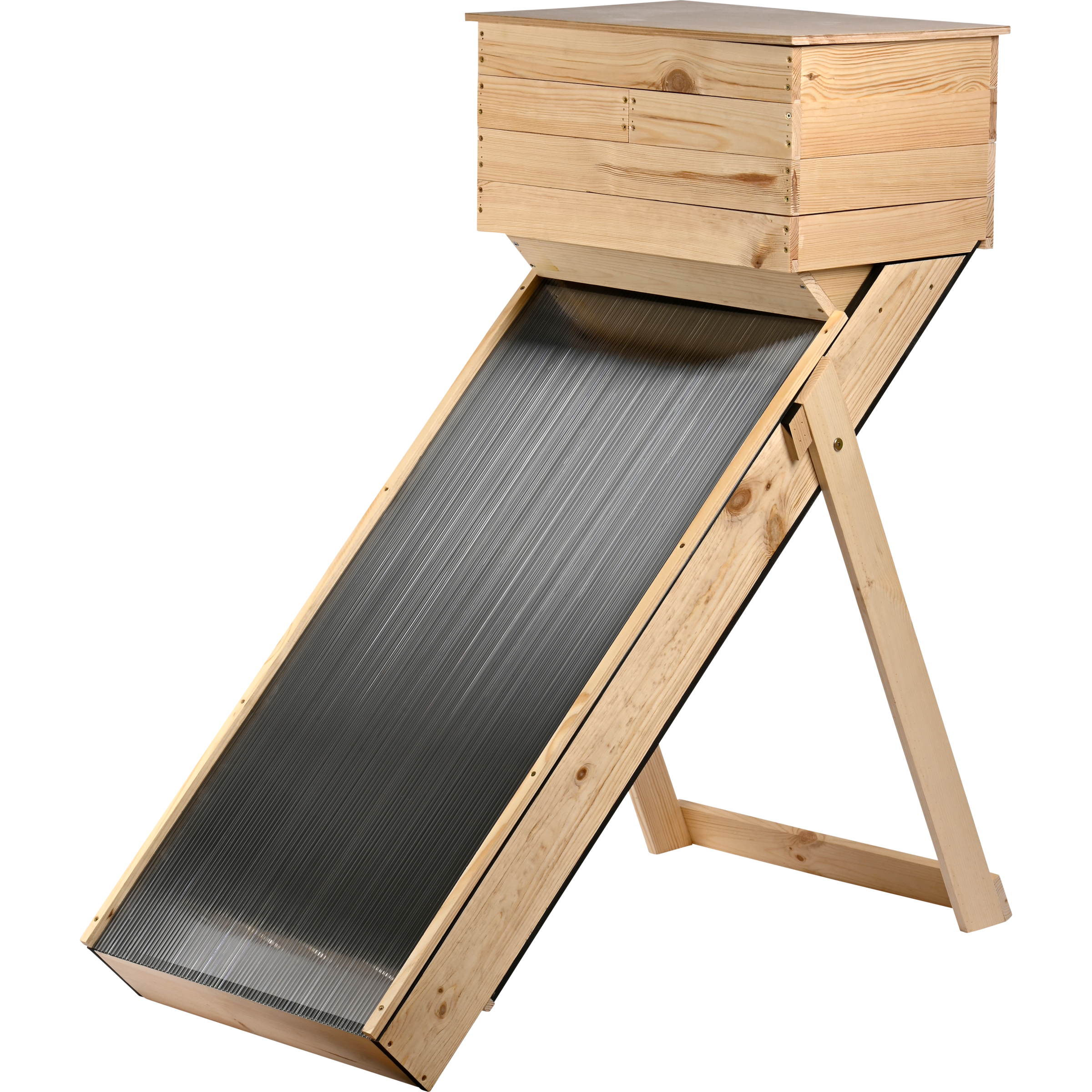 Image of dobar Dörrautomat "Solar-Trockner aus Holz" zum Trocknen von Kräutern, Obst und Gemüse