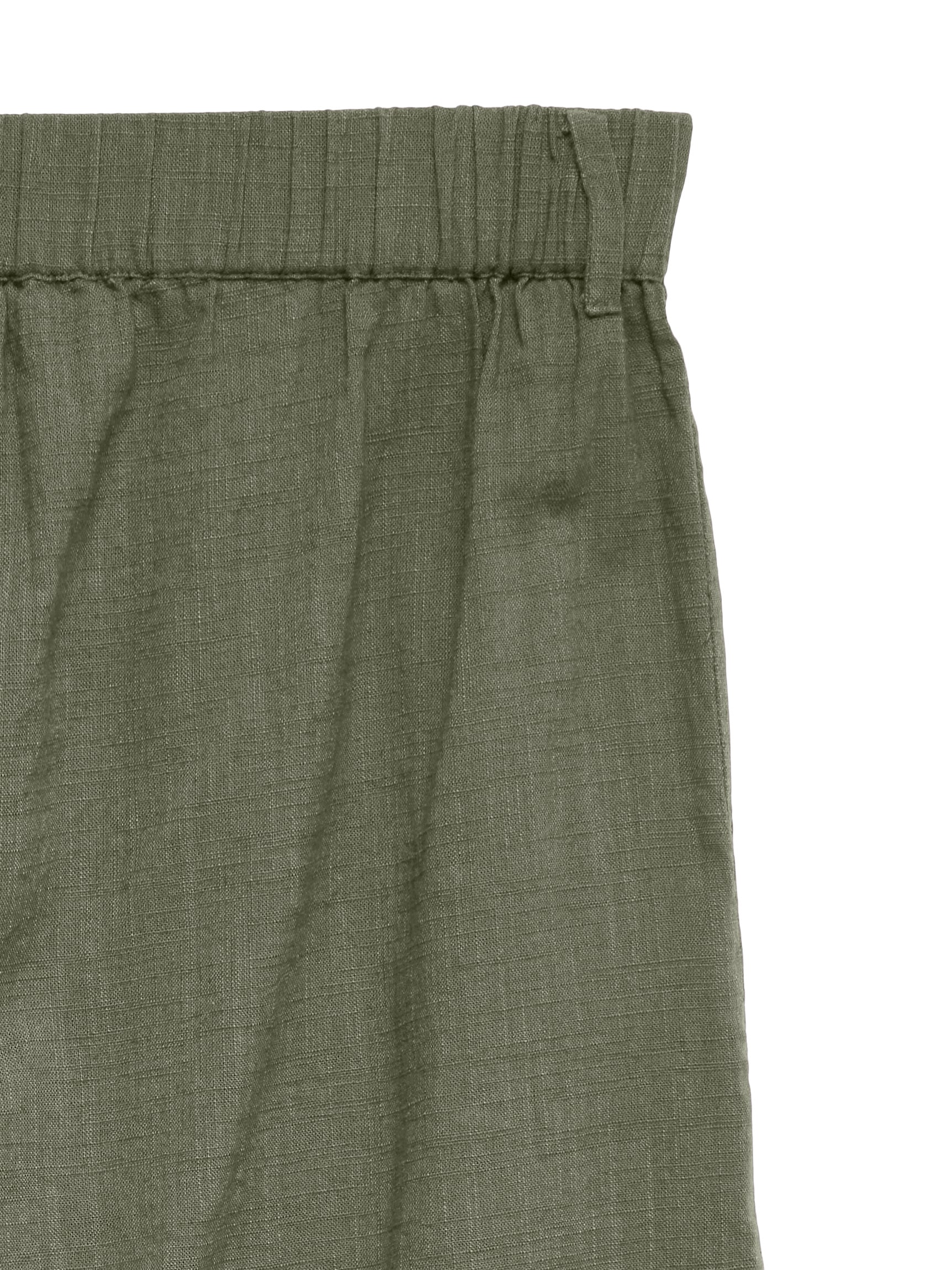 Vero Moda Short »VMCAIA BERMUDA WVN NOOS«  Mélange coton, coupe régulière, avec lin