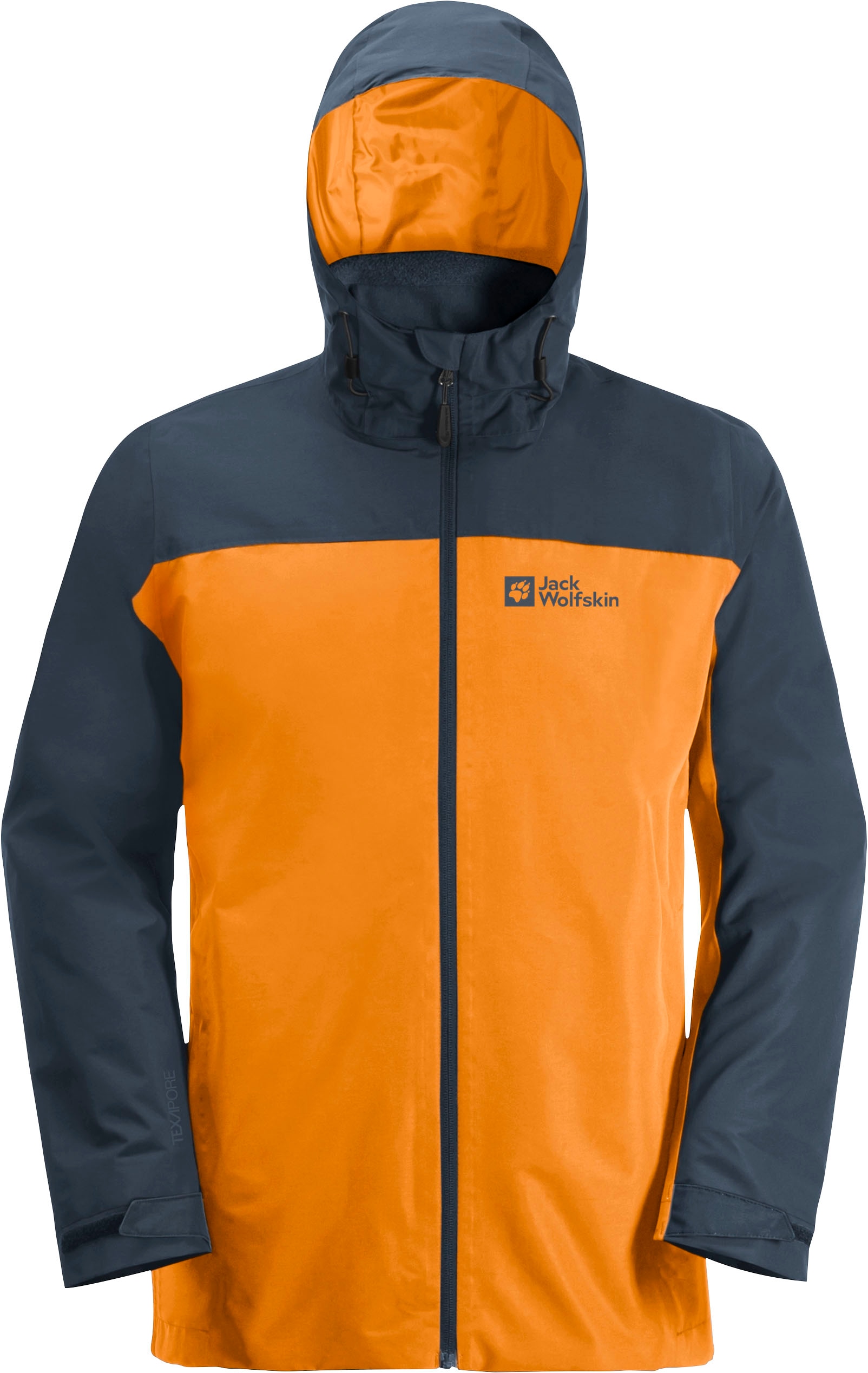 Jack Wolfskin 3-in-1-Funktionsjacke »TAUBENBERG 3IN1 JKT M«, mit Kapuze, Wasserabweisenden Reissverschlüssen, Wasserdicht, Atmungsaktiv