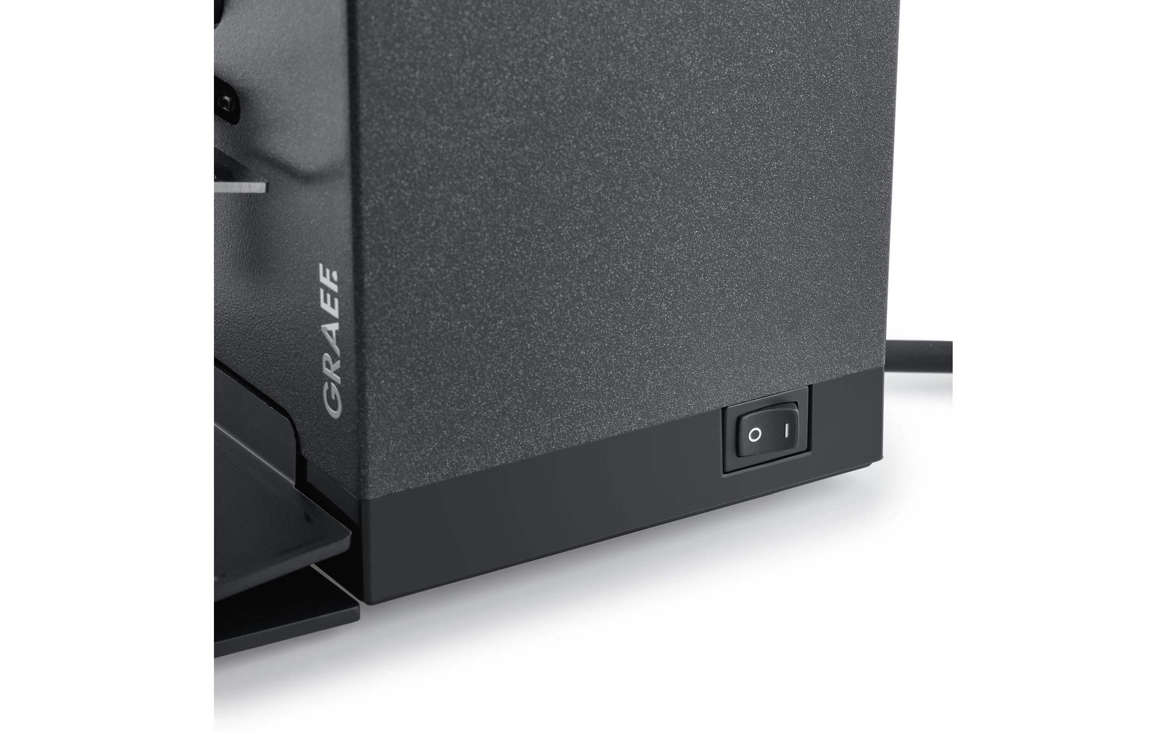 Graef Kaffeemühle »CM1116 Grau«, 310 W, Ausstattung: Touchdisplay, Timer, Einstellbarer Mahlgrad
