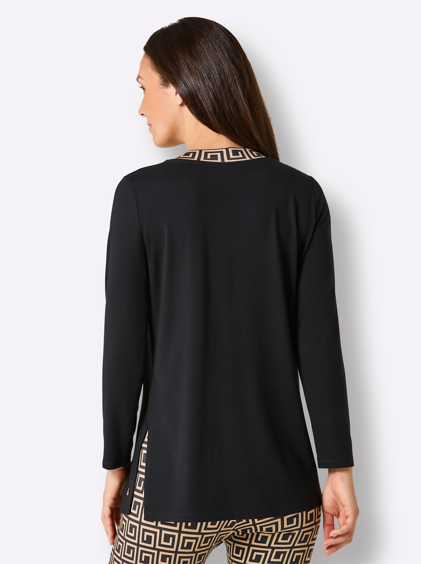 CREATION L PREMIUM T-shirt à manches longues »Longshirt«, 1 pièces
