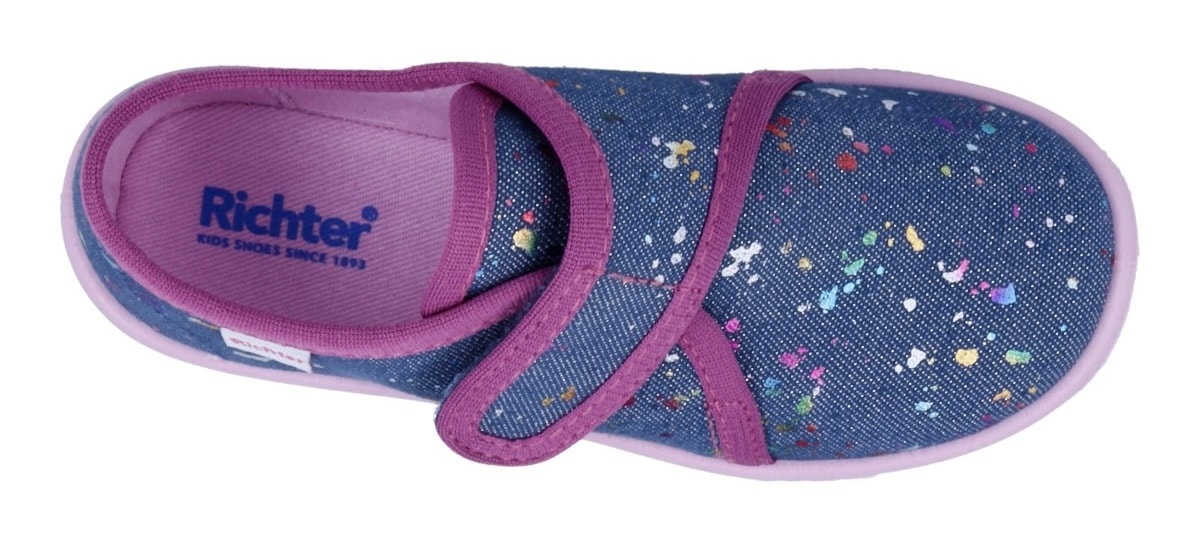 Richter Chausson »Mia WMS: Mittel«  chaussures de jardin d'enfants avec WMS, gabarit de taille à télécharger